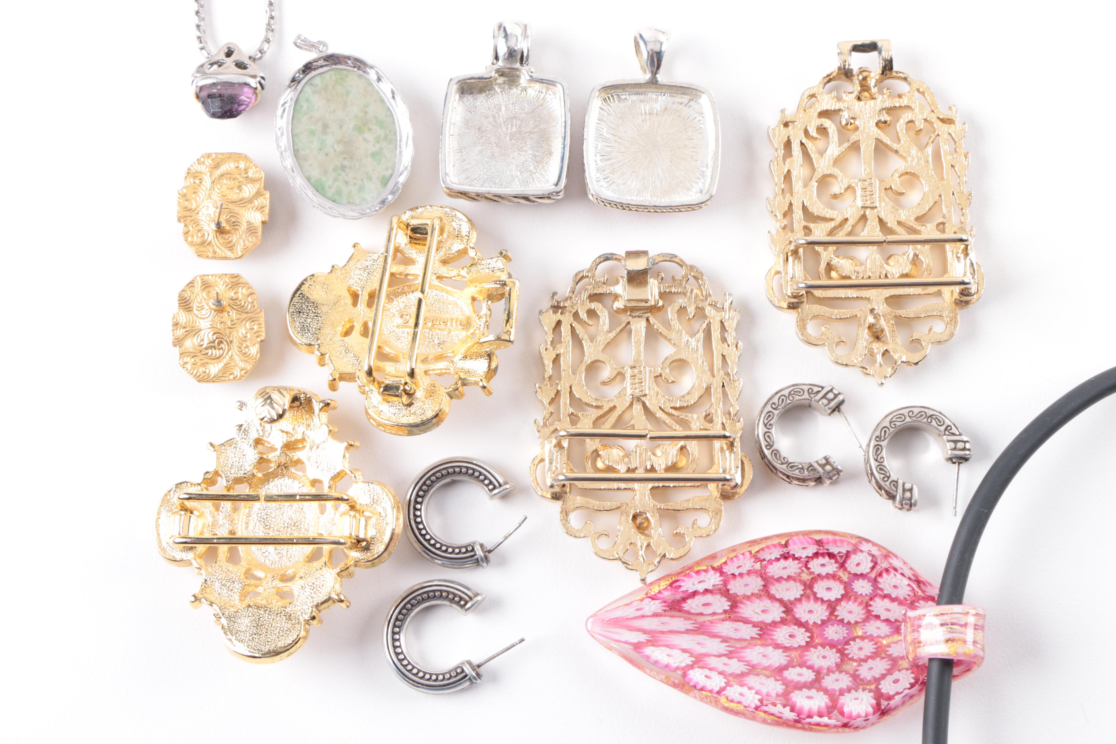 Jewelry Assortment Including Cultured Pearls and Abalone