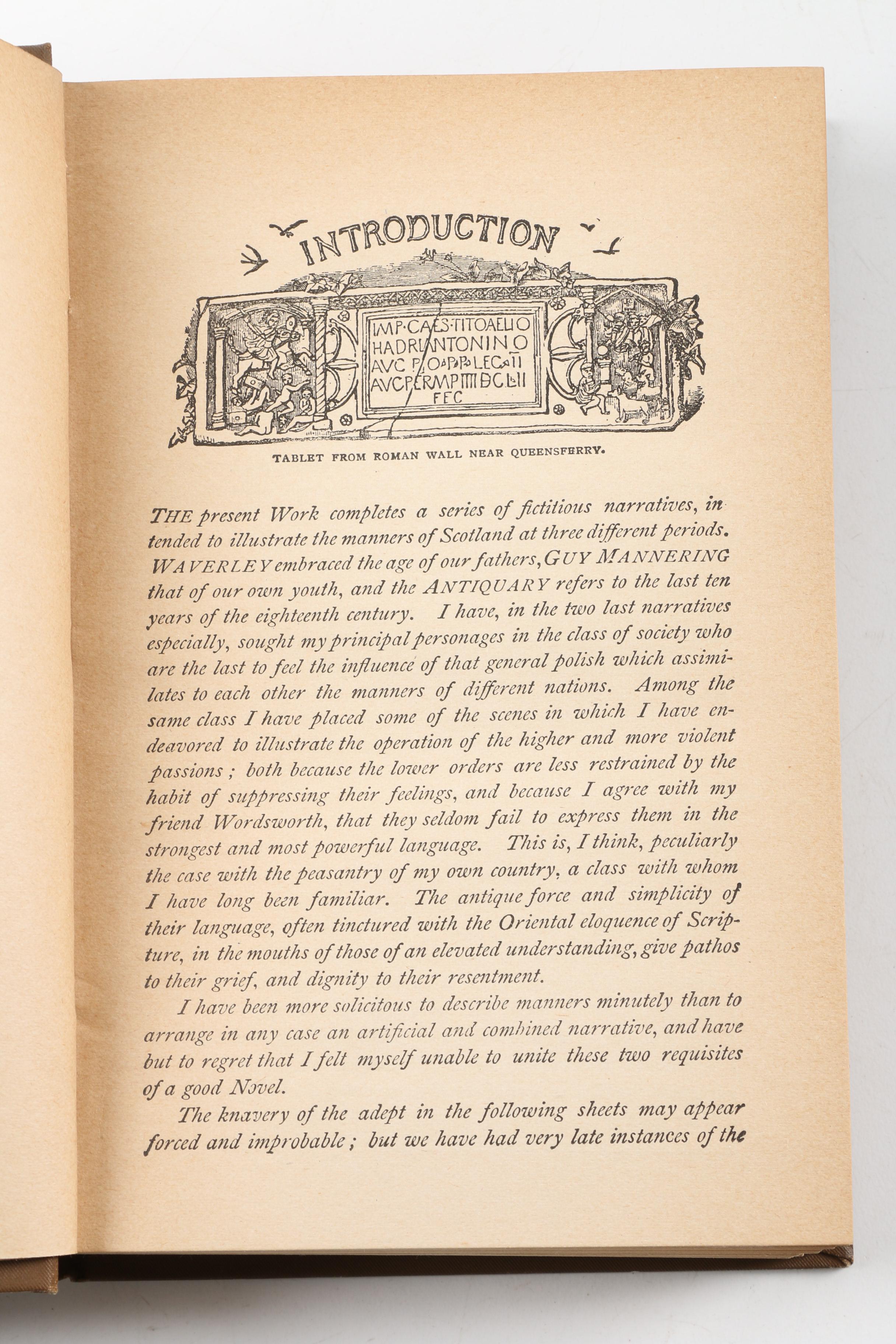 Late 19th-Century "The Waverley Novels" by Sir Walter Scott Multi-Volume Set