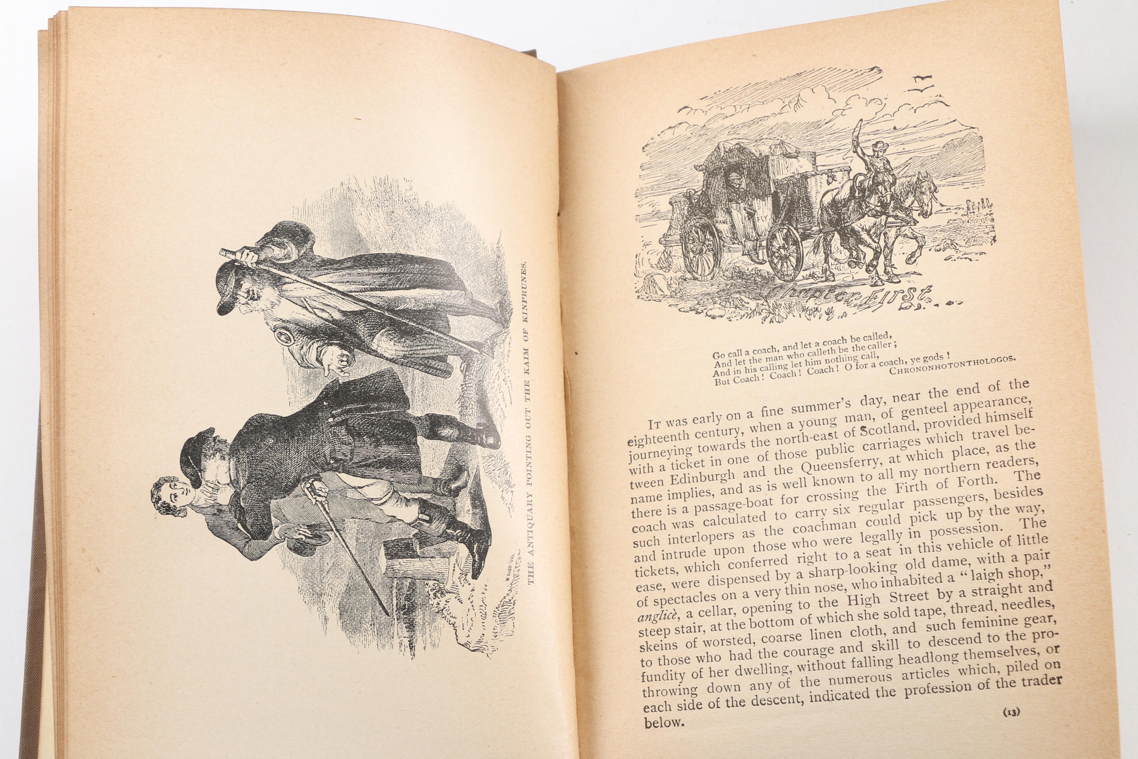 Late 19th-Century "The Waverley Novels" by Sir Walter Scott Multi-Volume Set