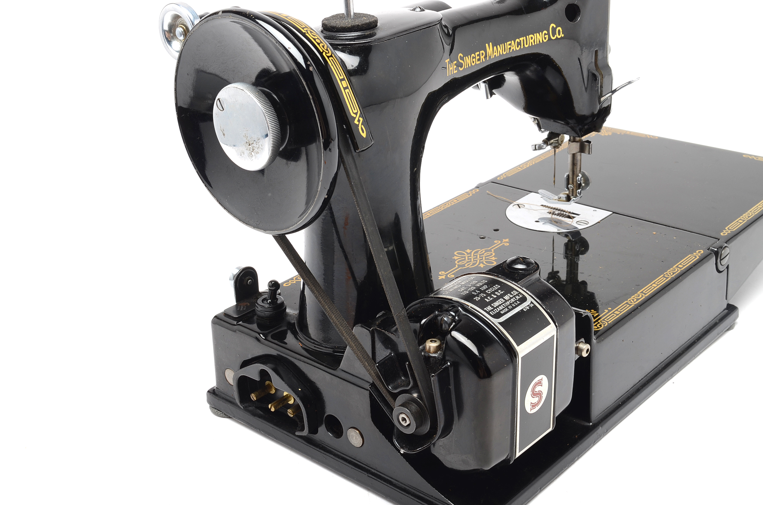 Vintage Portable Singer Sewing Machine