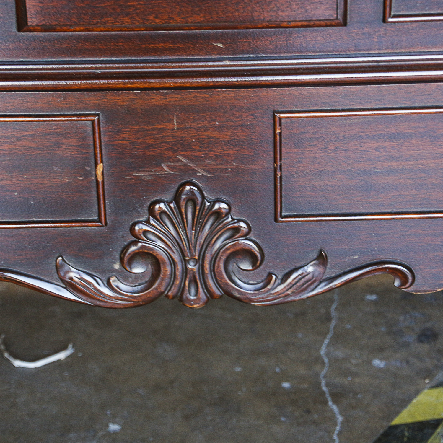 Vintage Chippendale Style  "Colonial Low-Boy" Aroma-Tite Chest by Lane