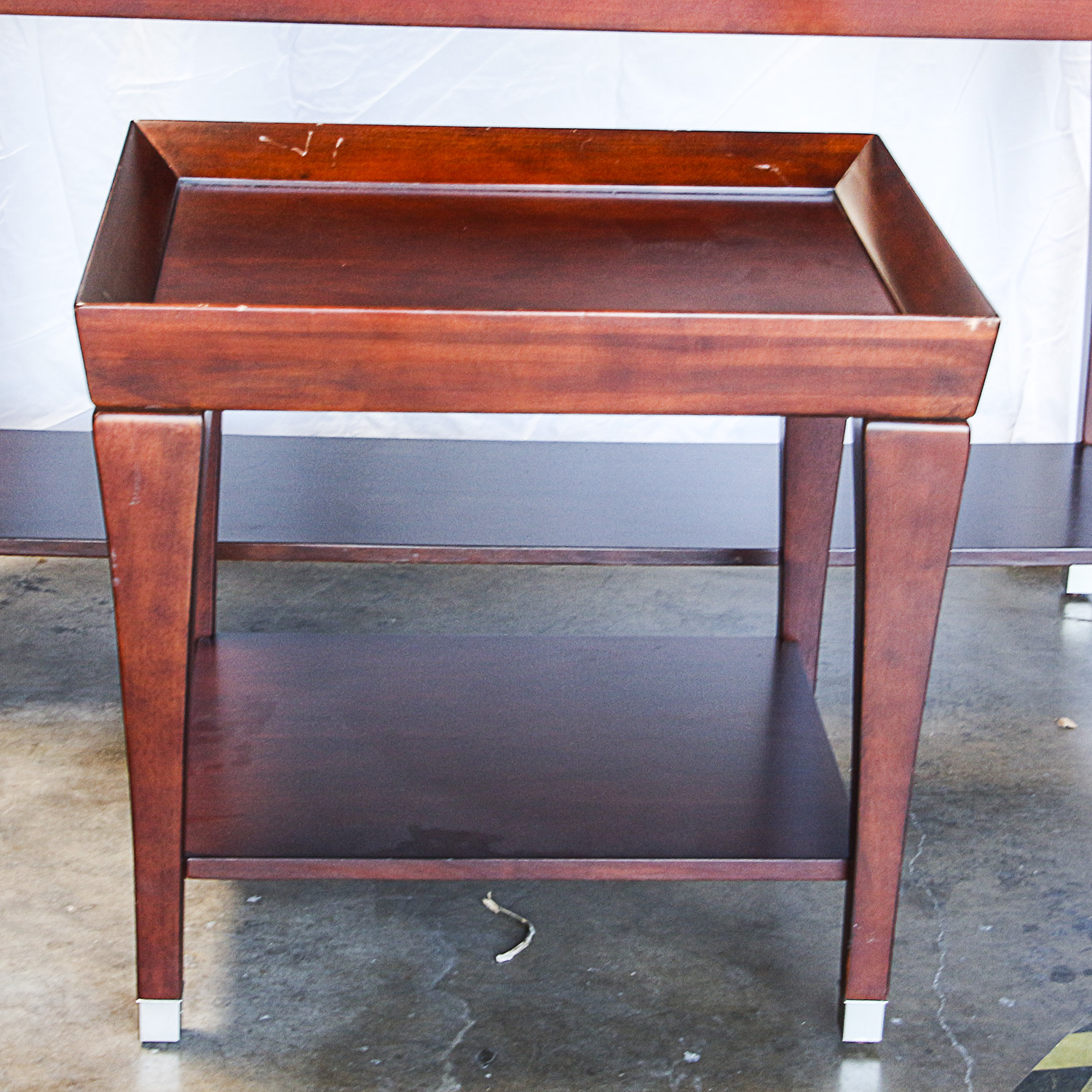 Contemporary Console Table and Side Table