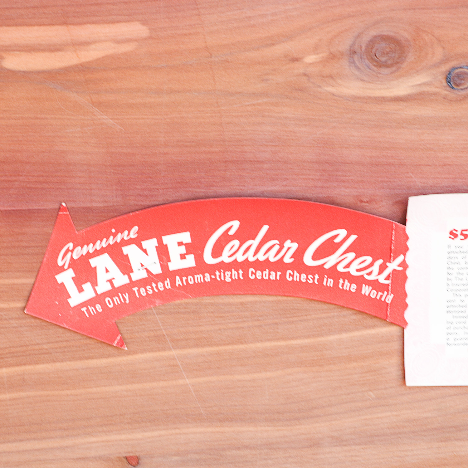 Vintage Chippendale Style  "Colonial Low-Boy" Aroma-Tite Chest by Lane