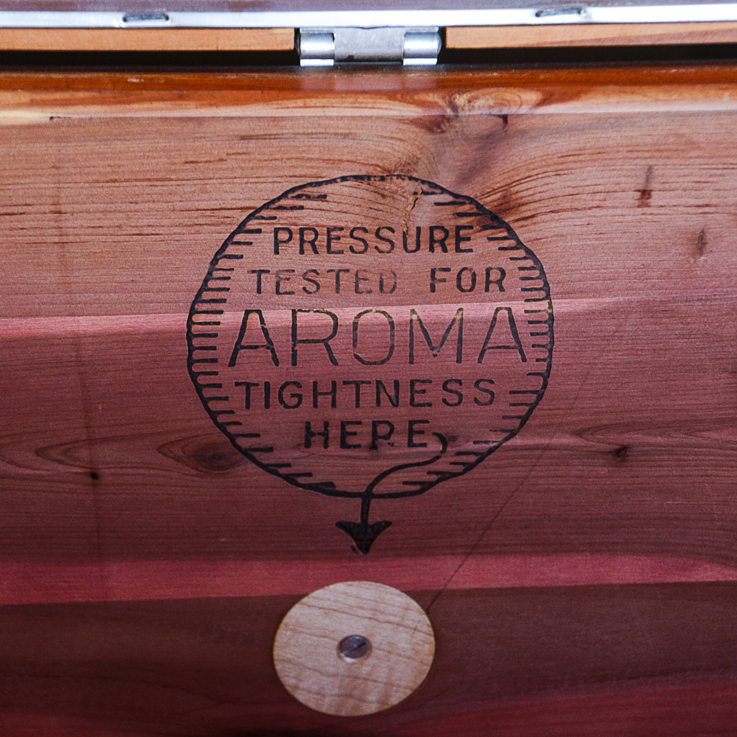 Vintage Chippendale Style  "Colonial Low-Boy" Aroma-Tite Chest by Lane