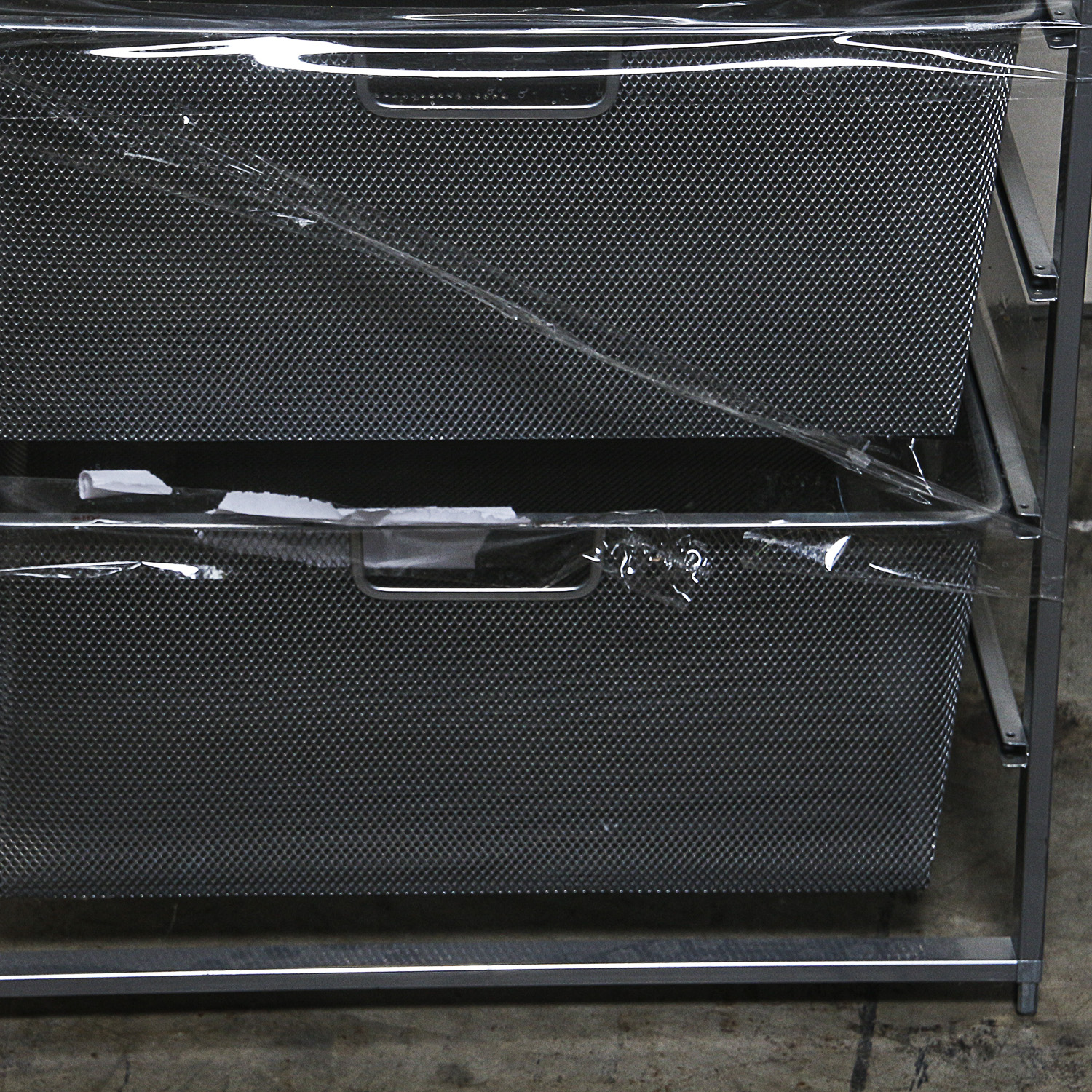 Metal Mesh Drawer Set by Elfa