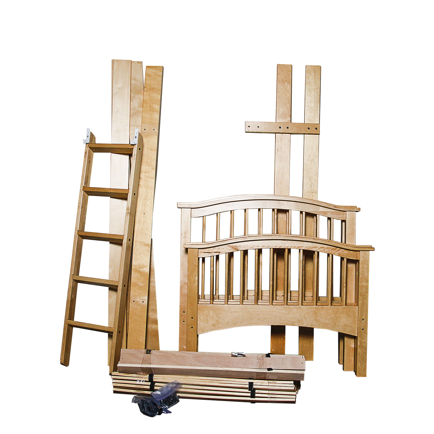 Contemporary Twin-Sized Bunk Beds