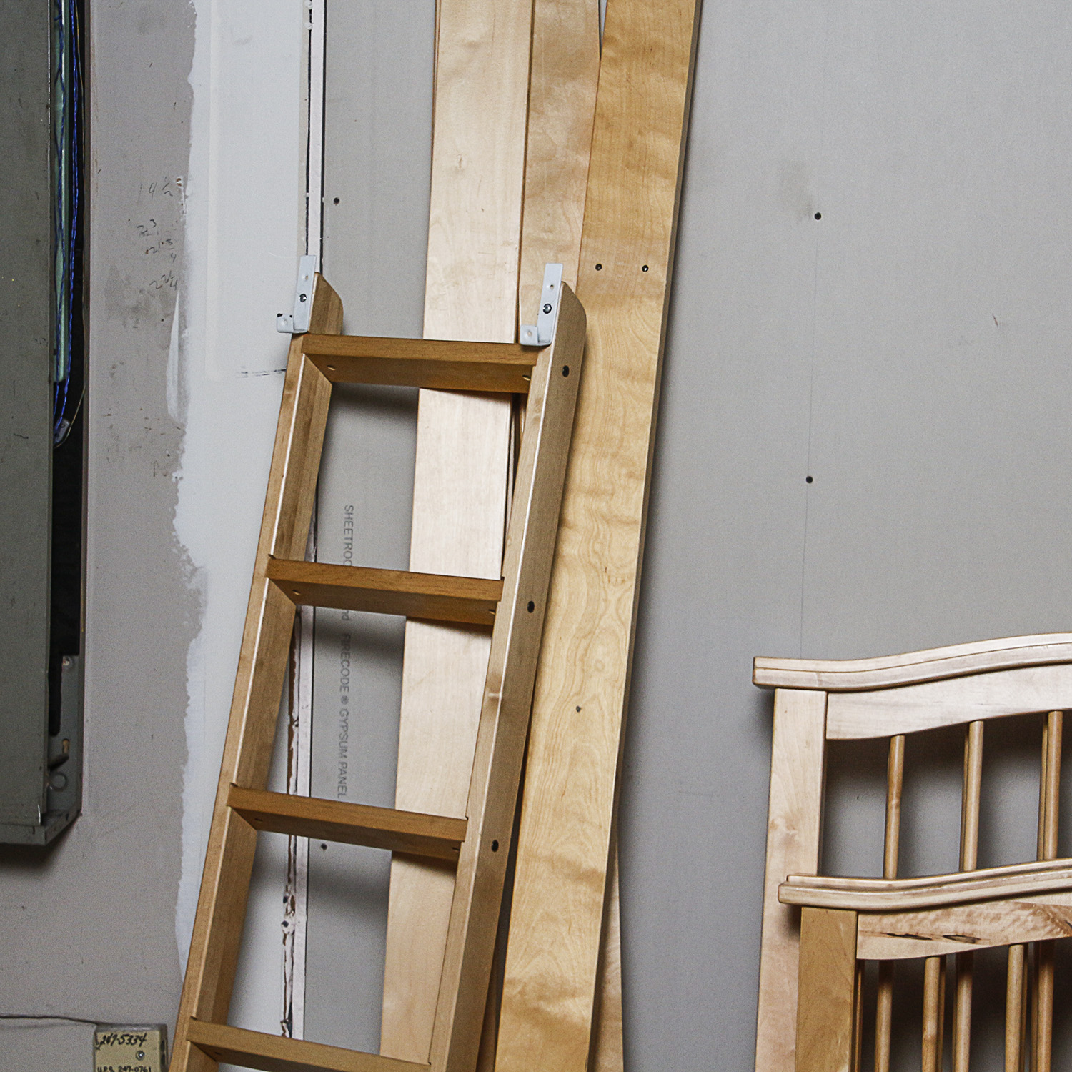 Contemporary Twin-Sized Bunk Beds