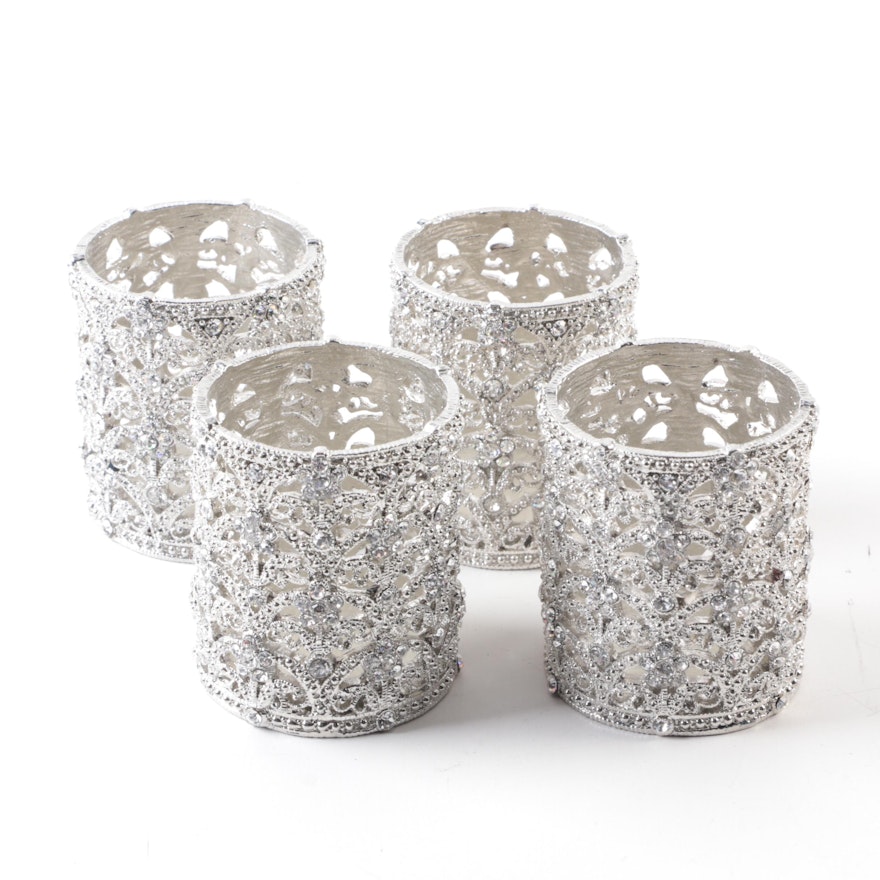 Olivia Riegel "Sinclair" Crystal Tea Light Holders