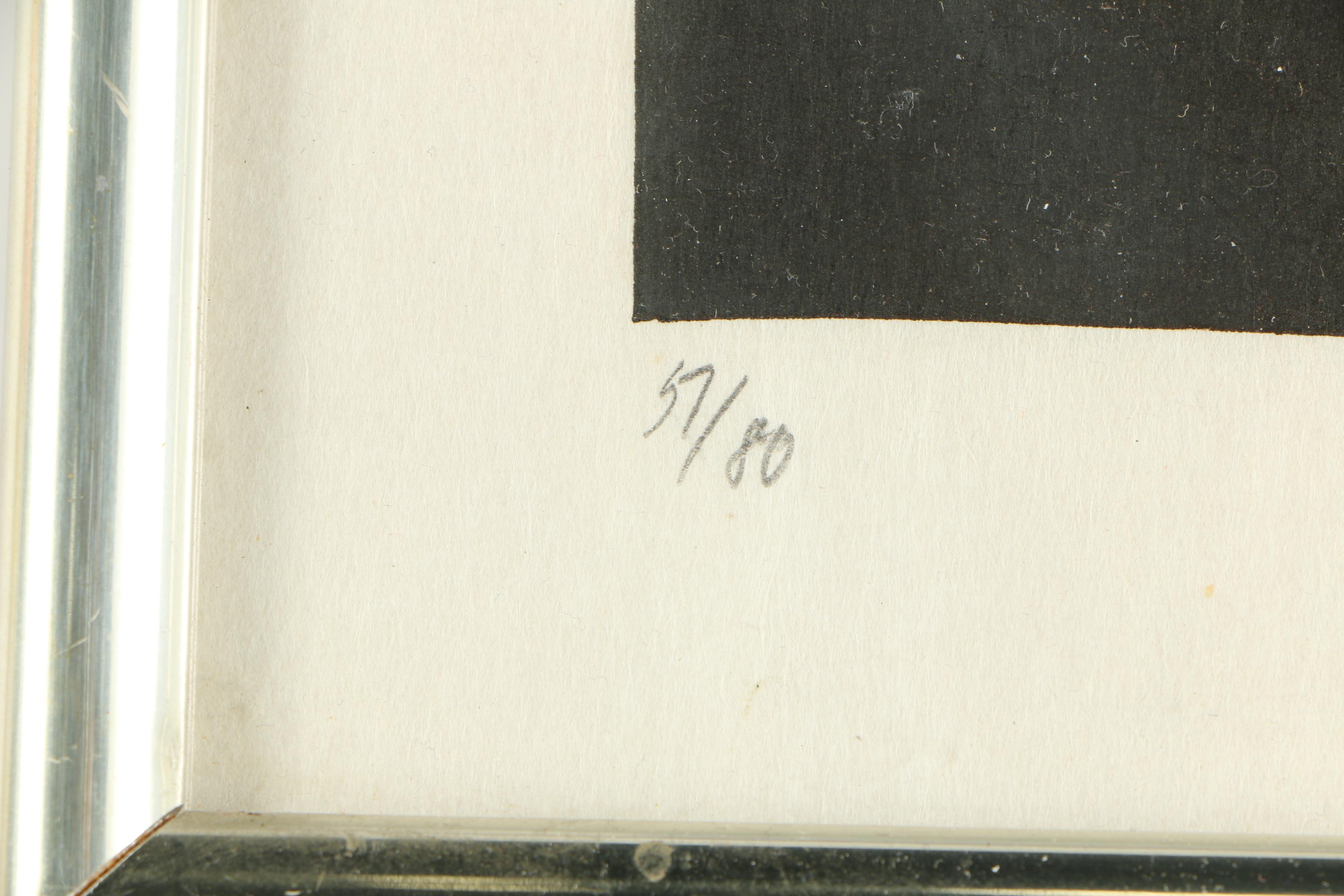 Arwed D. Gorella Lithograph "Alterego"