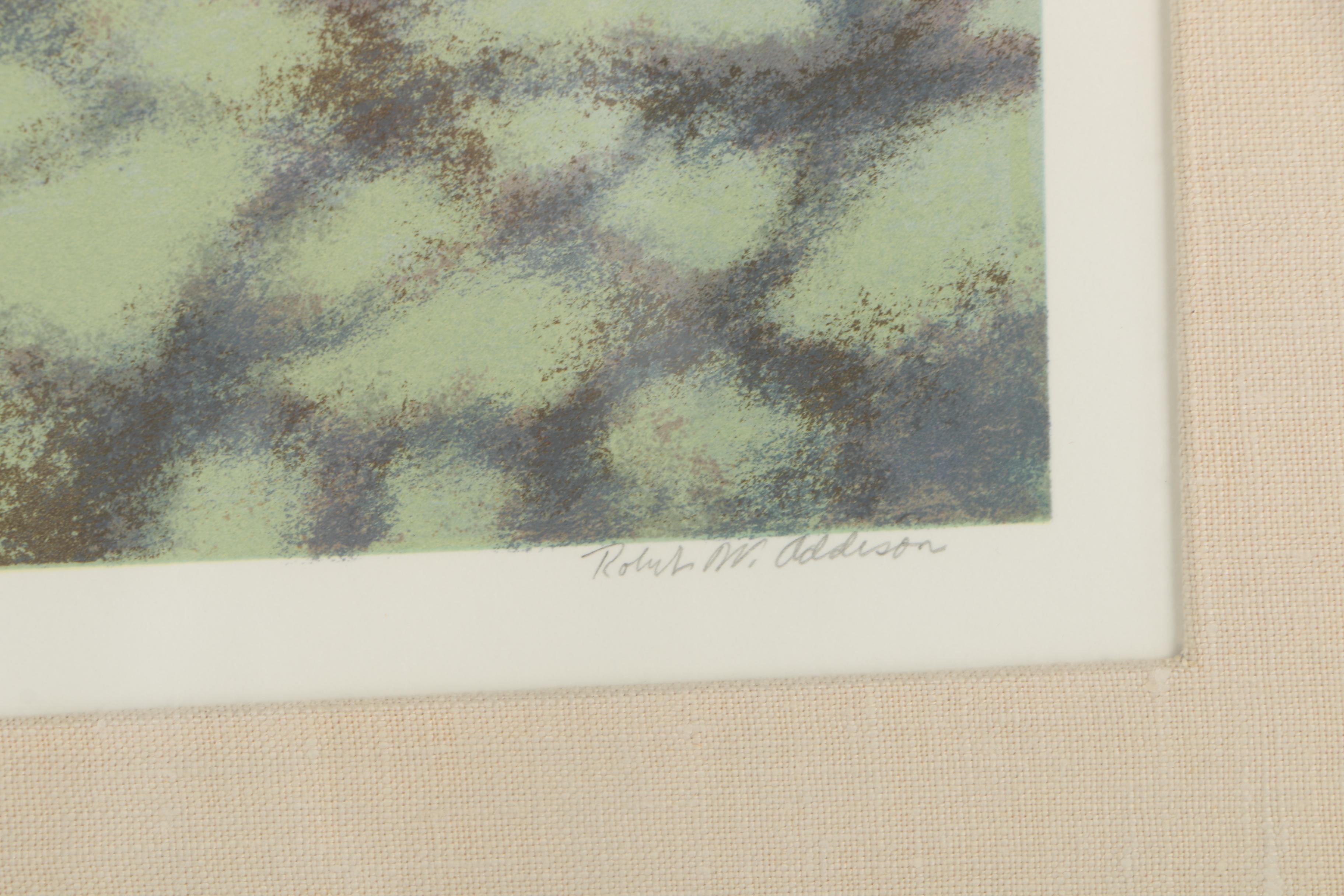 Robert W. Addison Serigraphic Print