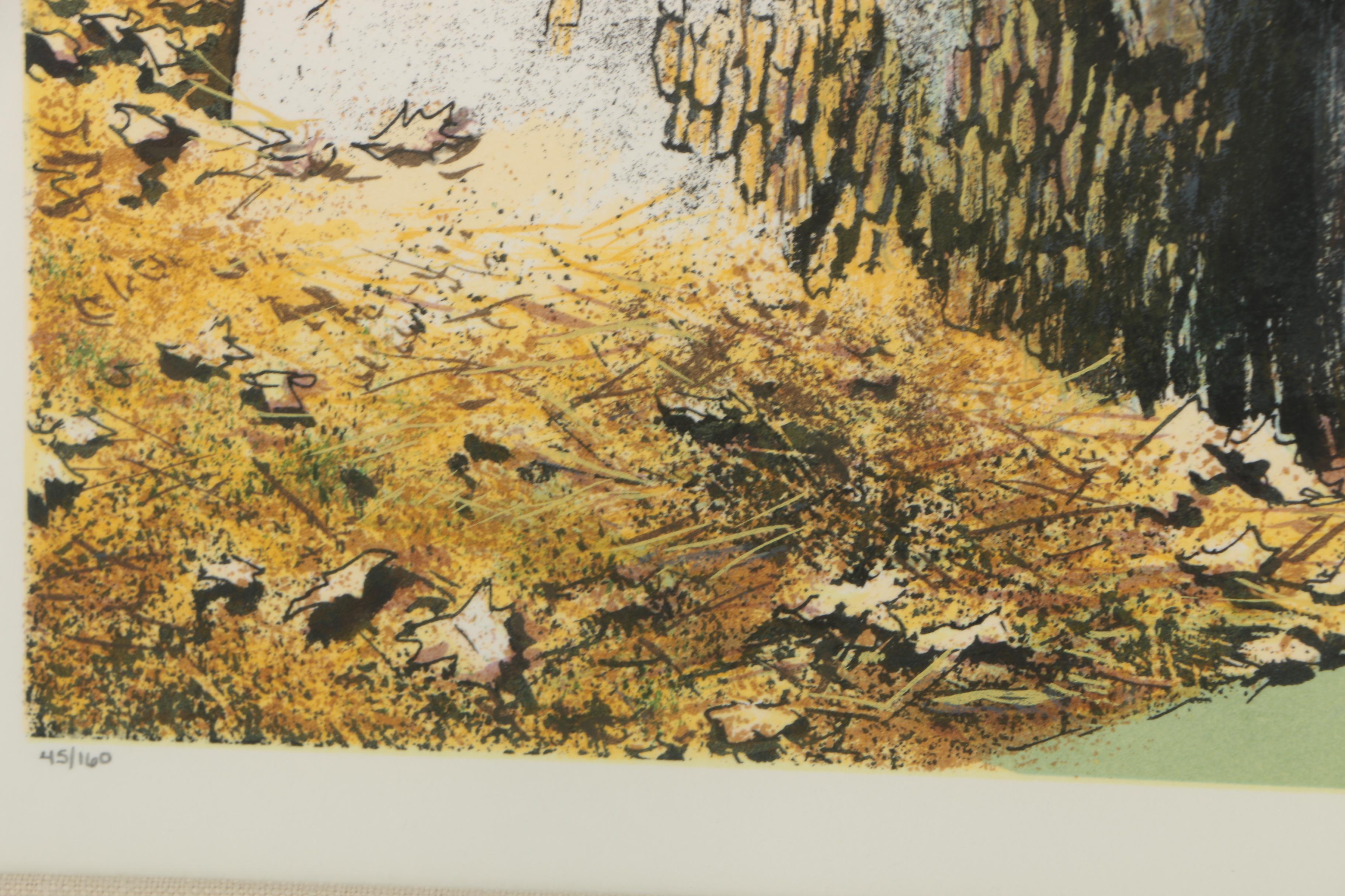 Robert W. Addison Serigraphic Print