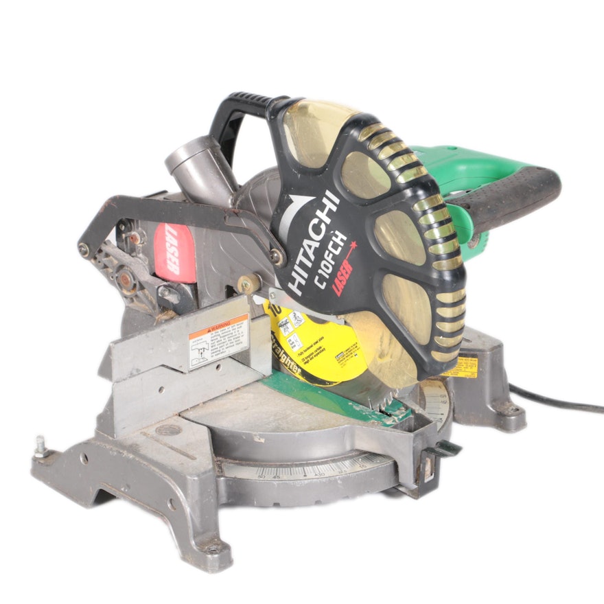 Hitachi C10FCH Laser-Guided Compound Miter Saw