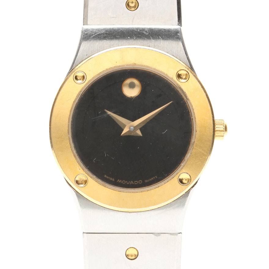 Movado Museum Stainless Steel Wristwatch