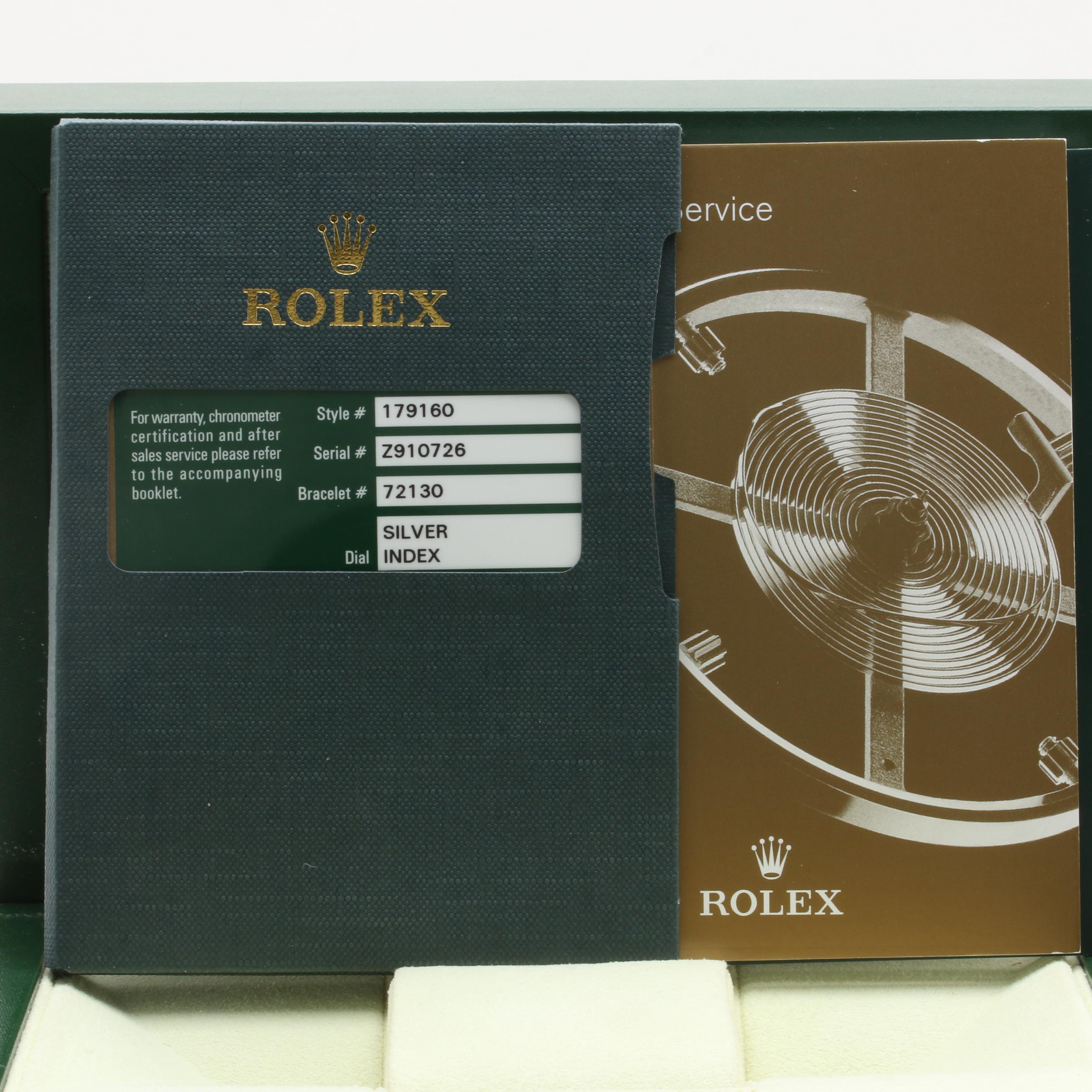 Rolex Perpetual Datejust Stainless Steel Watch