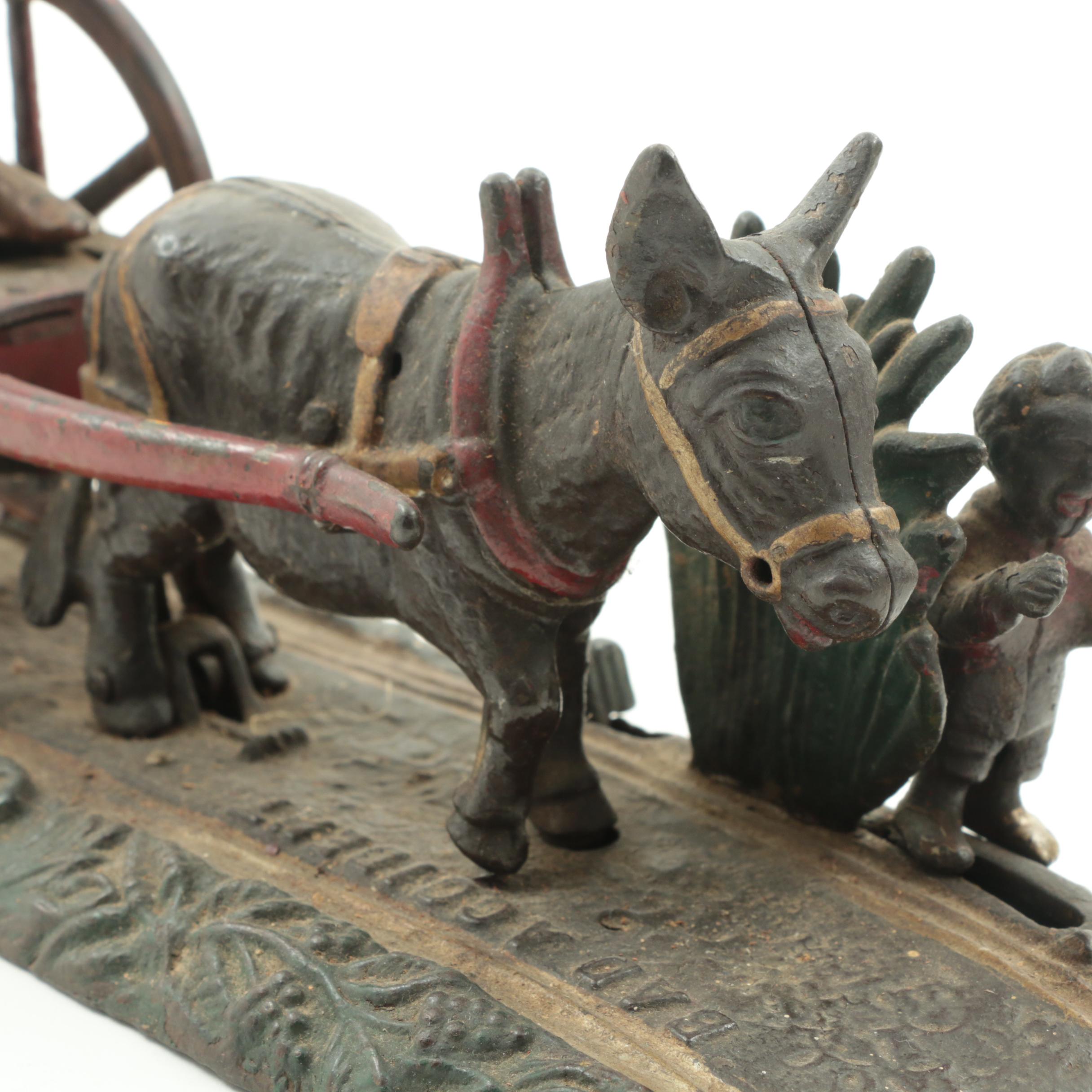 "Bad Accident" Cast Iron Mechanical Bank