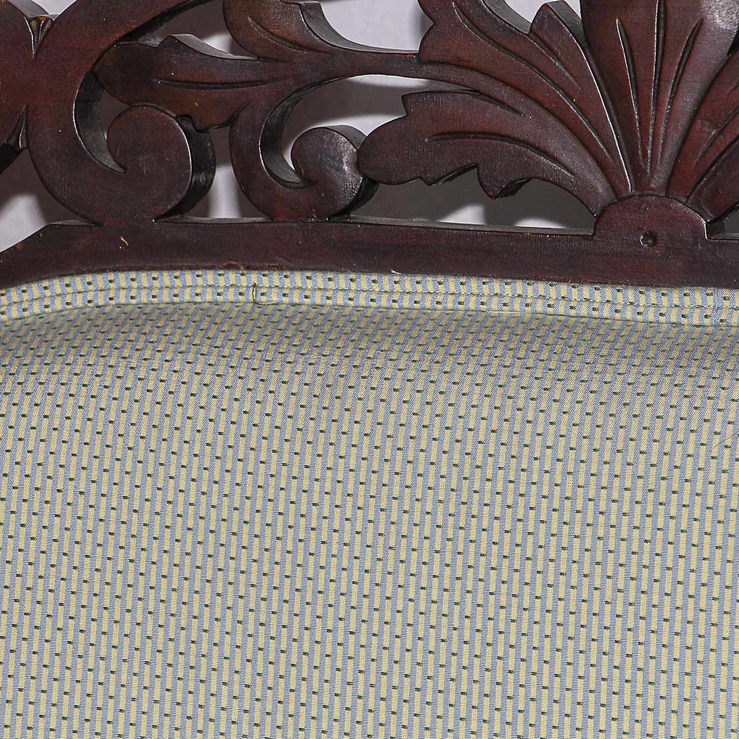Vintage Georgian Style Upholstered Settee