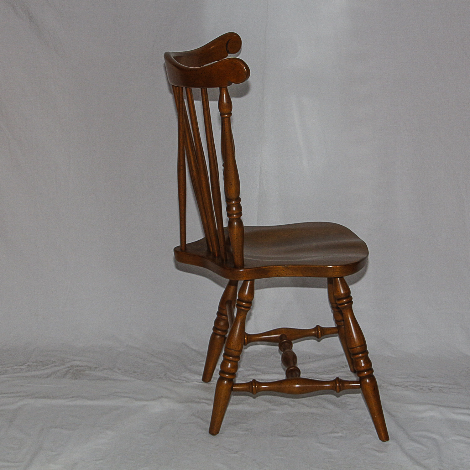 Vintage Brace Back Dining Chairs