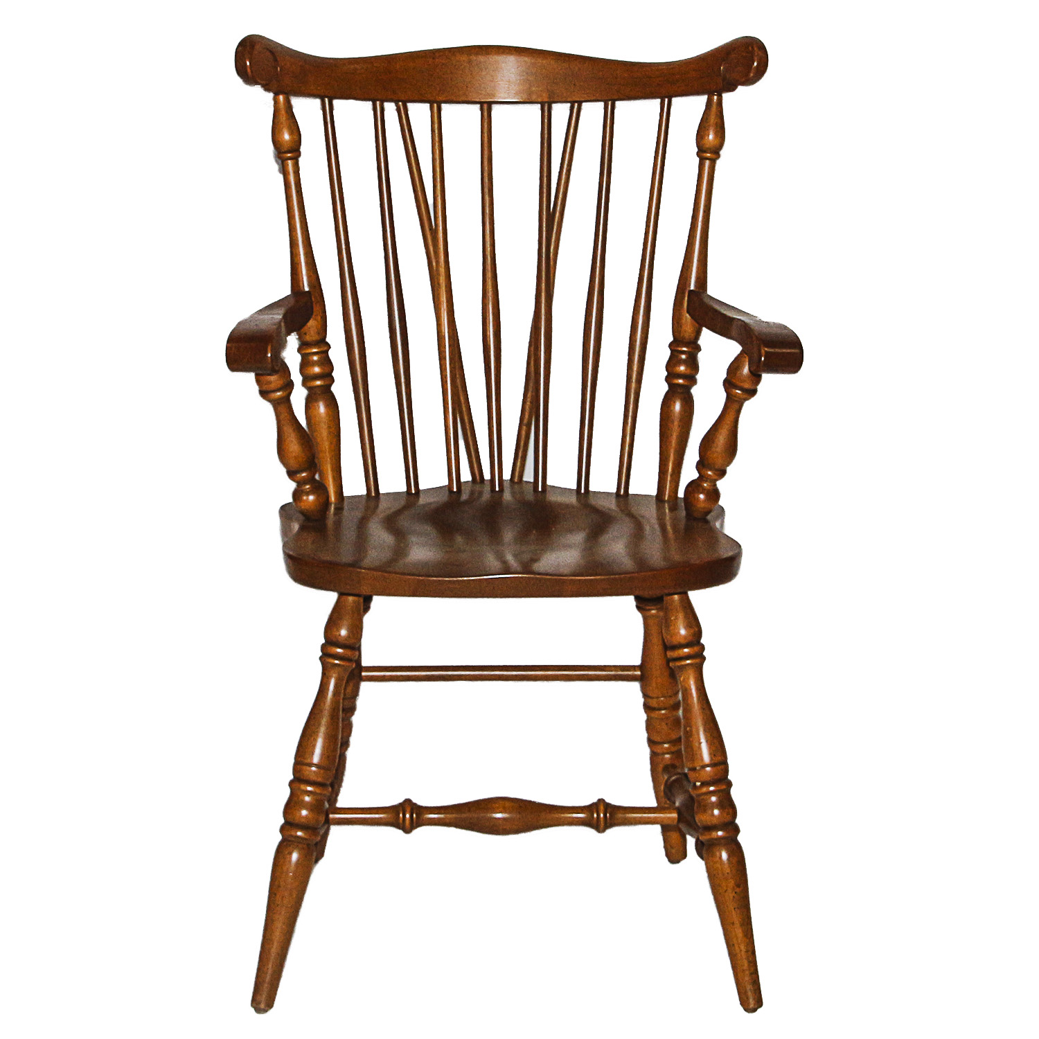 Vintage Brace Back Dining Chairs