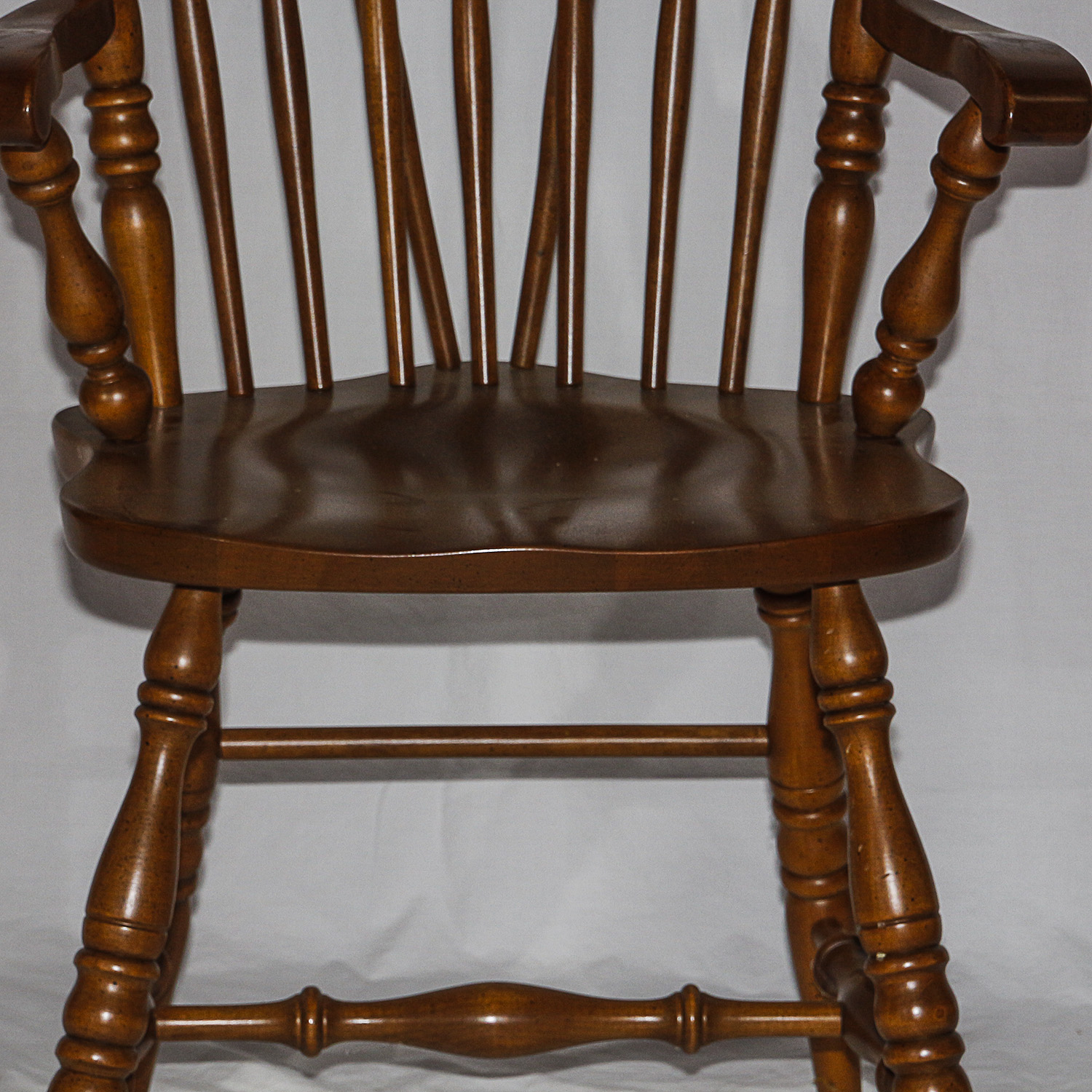 Vintage Brace Back Dining Chairs