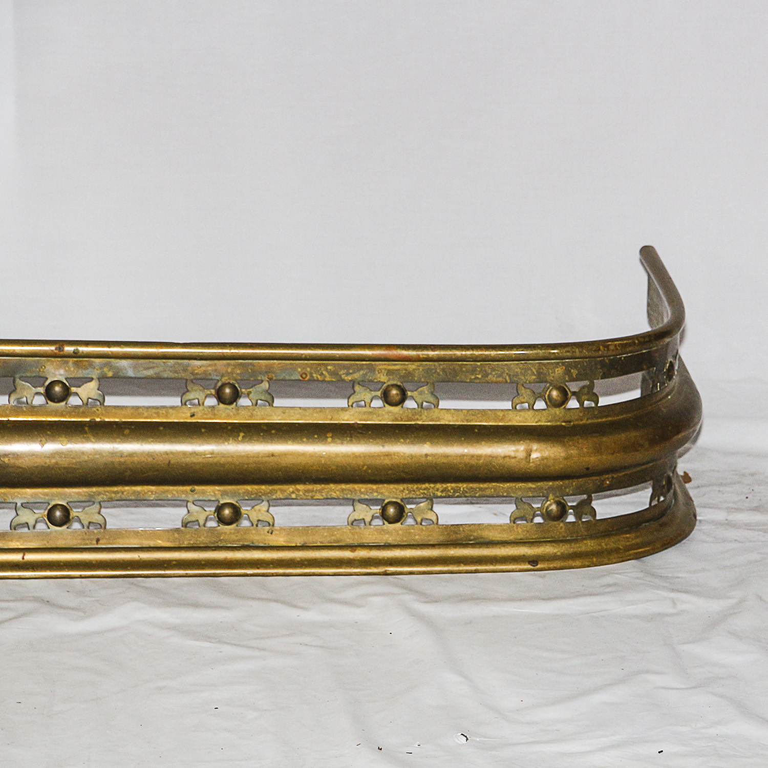 Brass Fireplace Fender