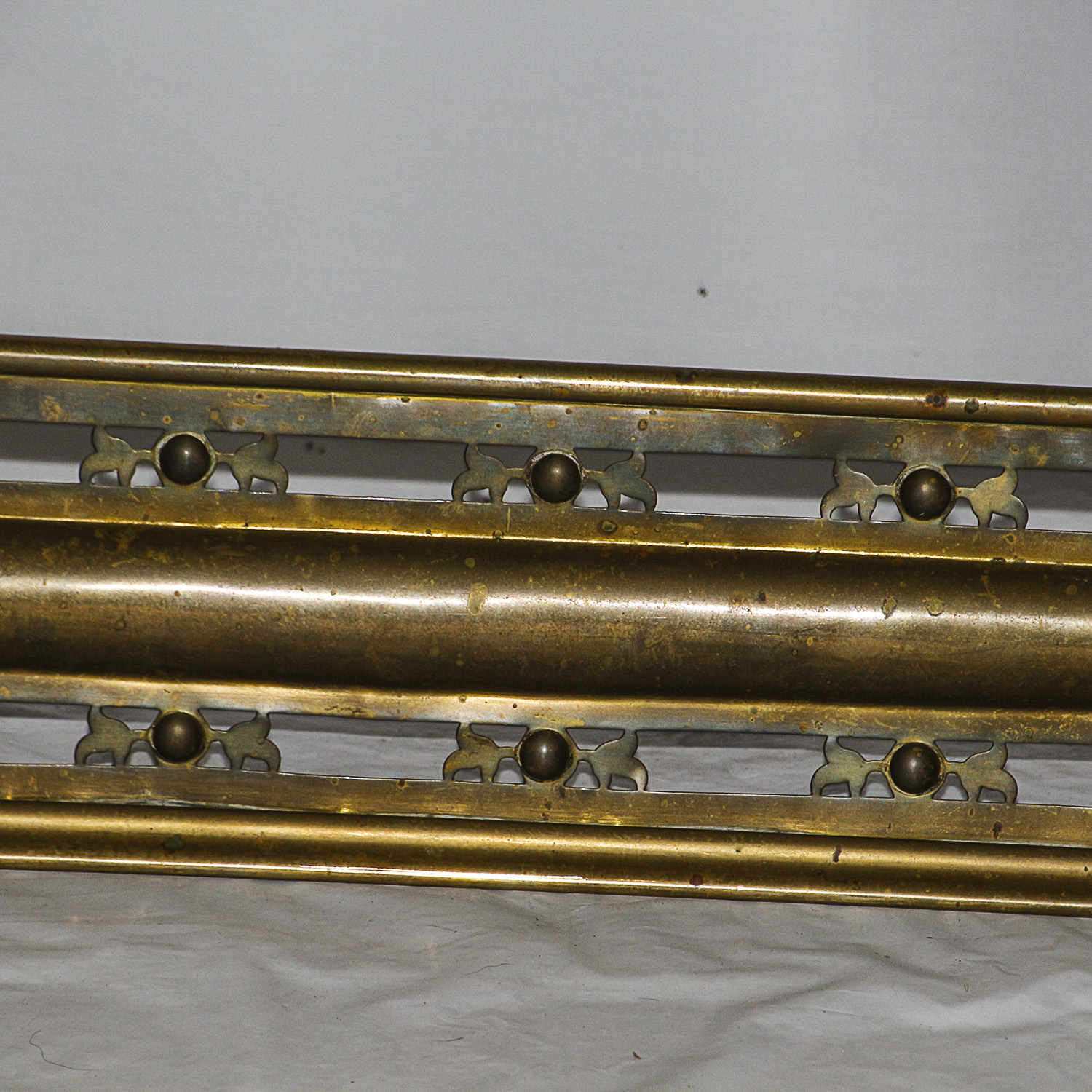 Brass Fireplace Fender