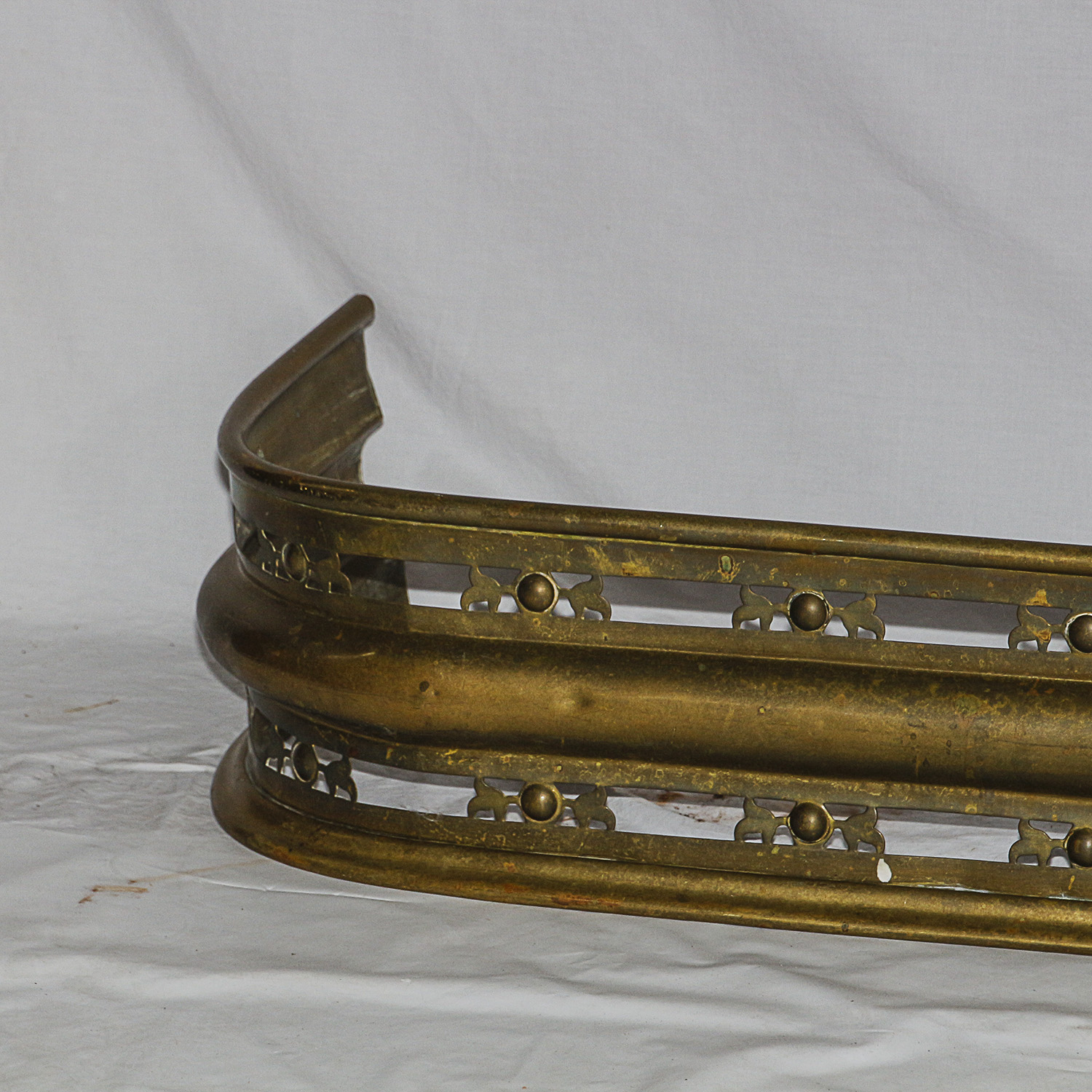 Brass Fireplace Fender