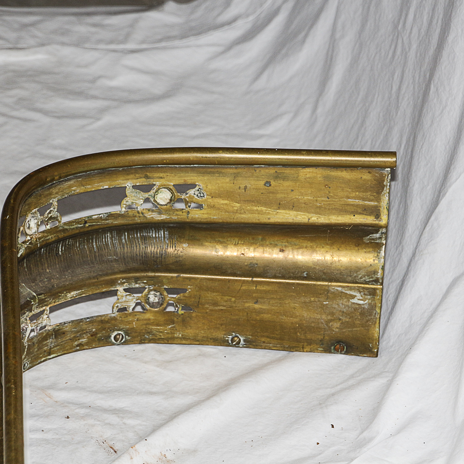 Brass Fireplace Fender