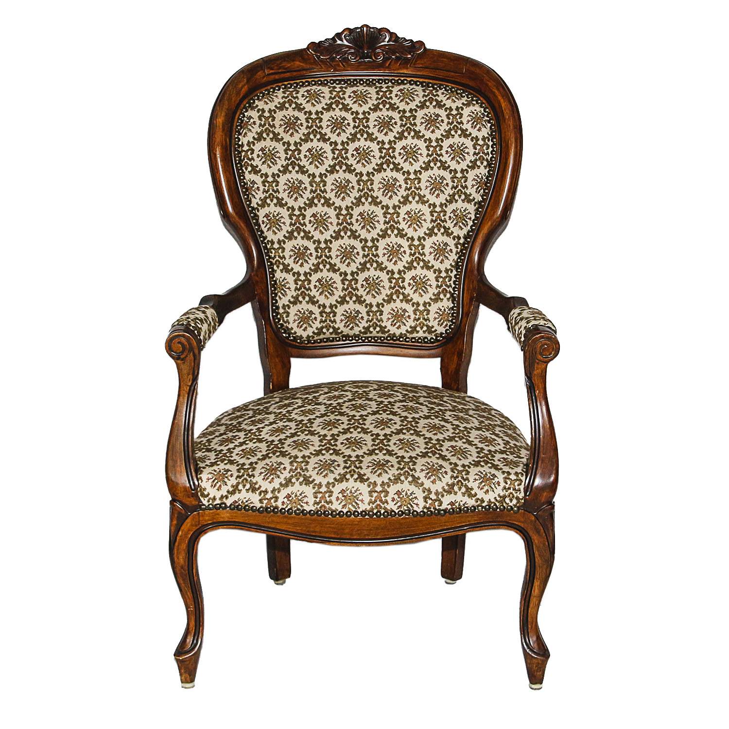 Vintage French Provincial Style Armchair