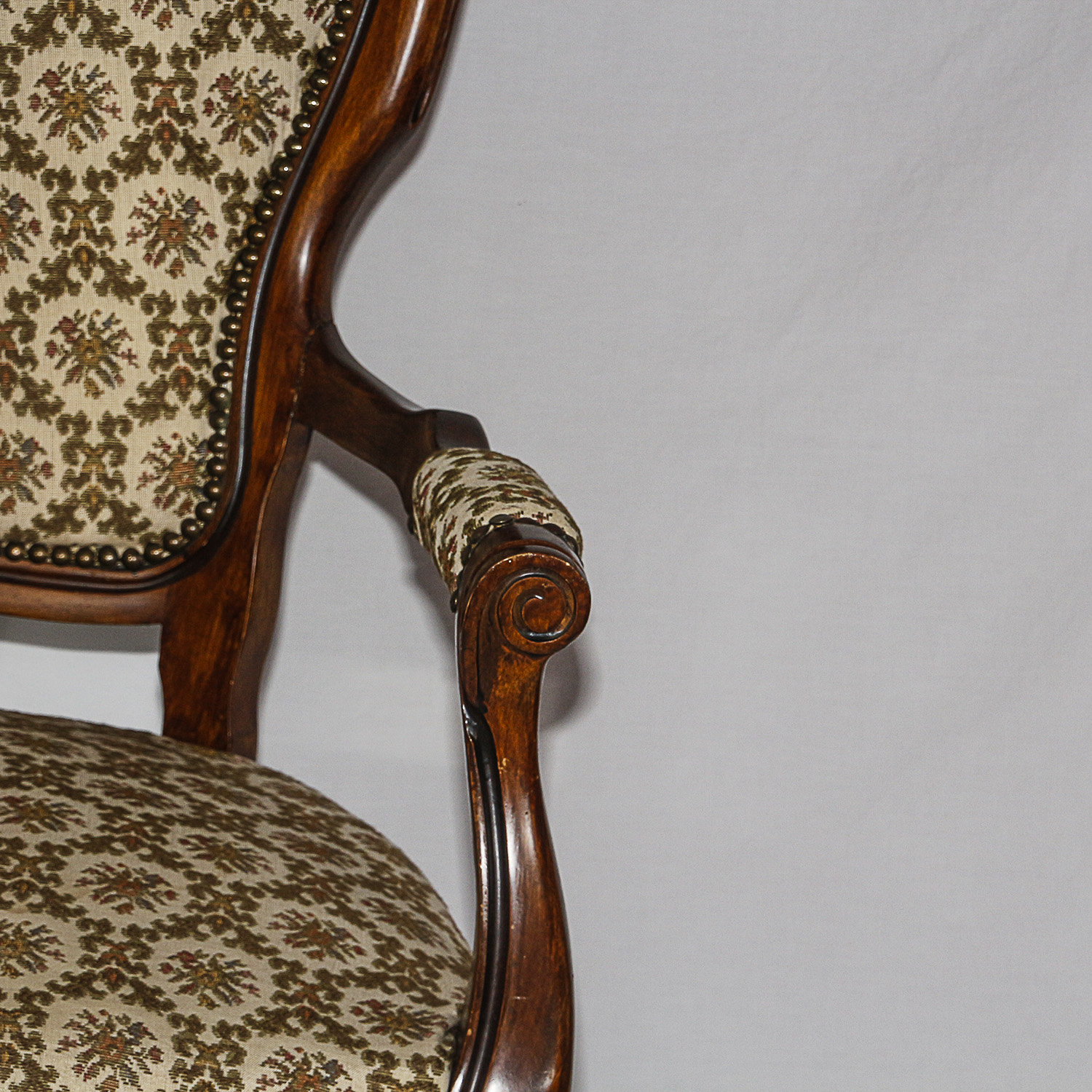 Vintage French Provincial Style Armchair