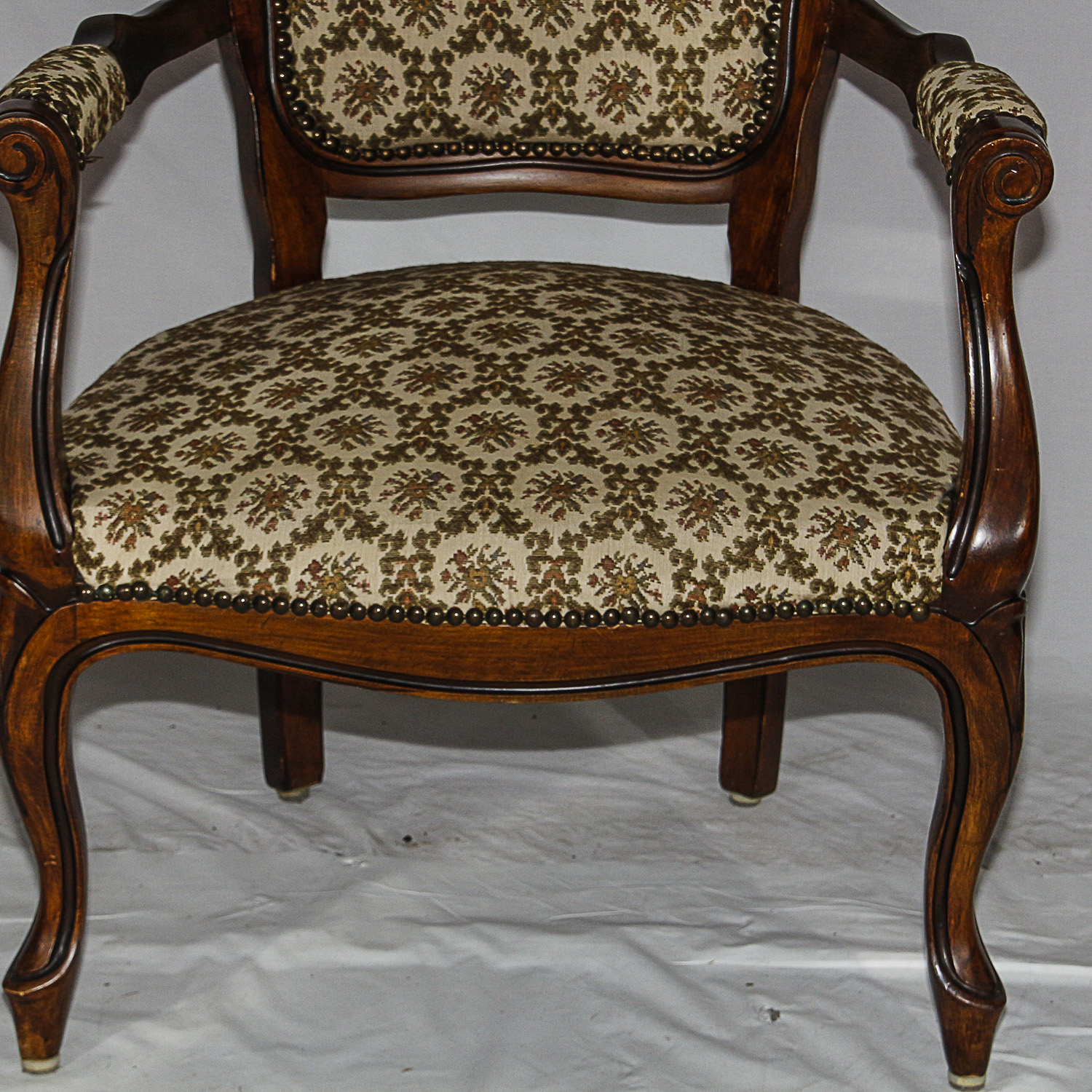Vintage French Provincial Style Armchair