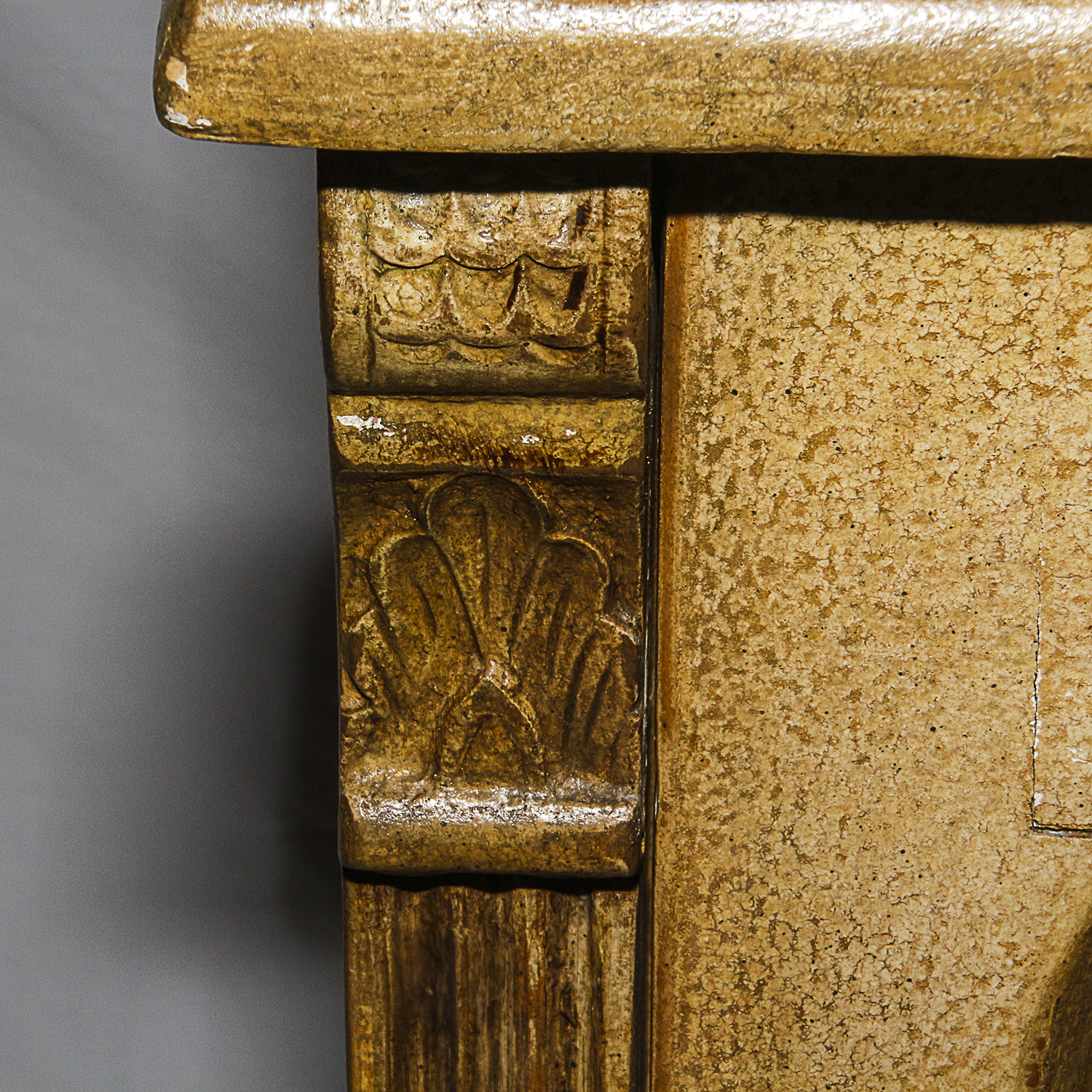 Neoclassical Style Painted Side Cabinet