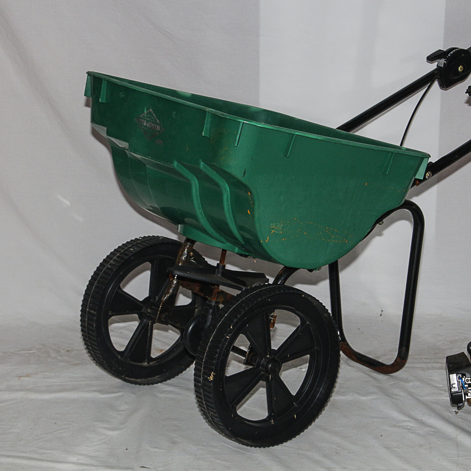 Troy-Bilt String Trimmer and Pursell's Sta-Green 4500 Broadcast Spreader