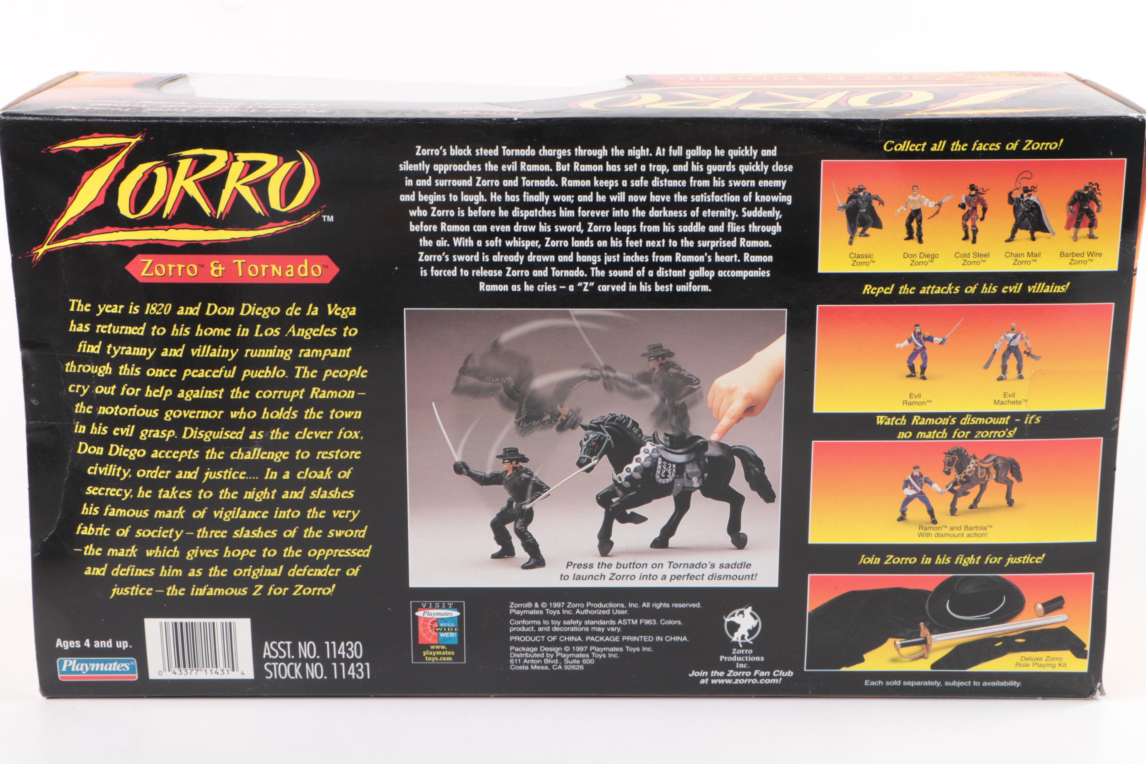 1990s Zorro Action Figures