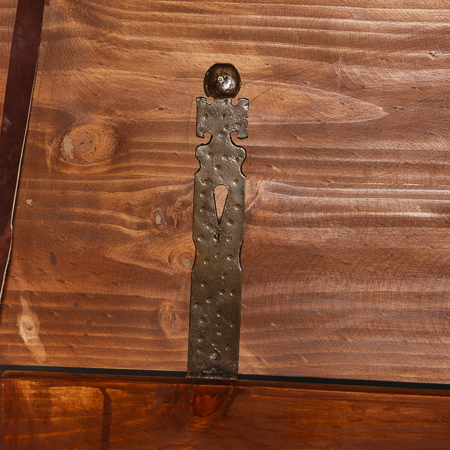 Vintage Painted Trunk by Wisteria