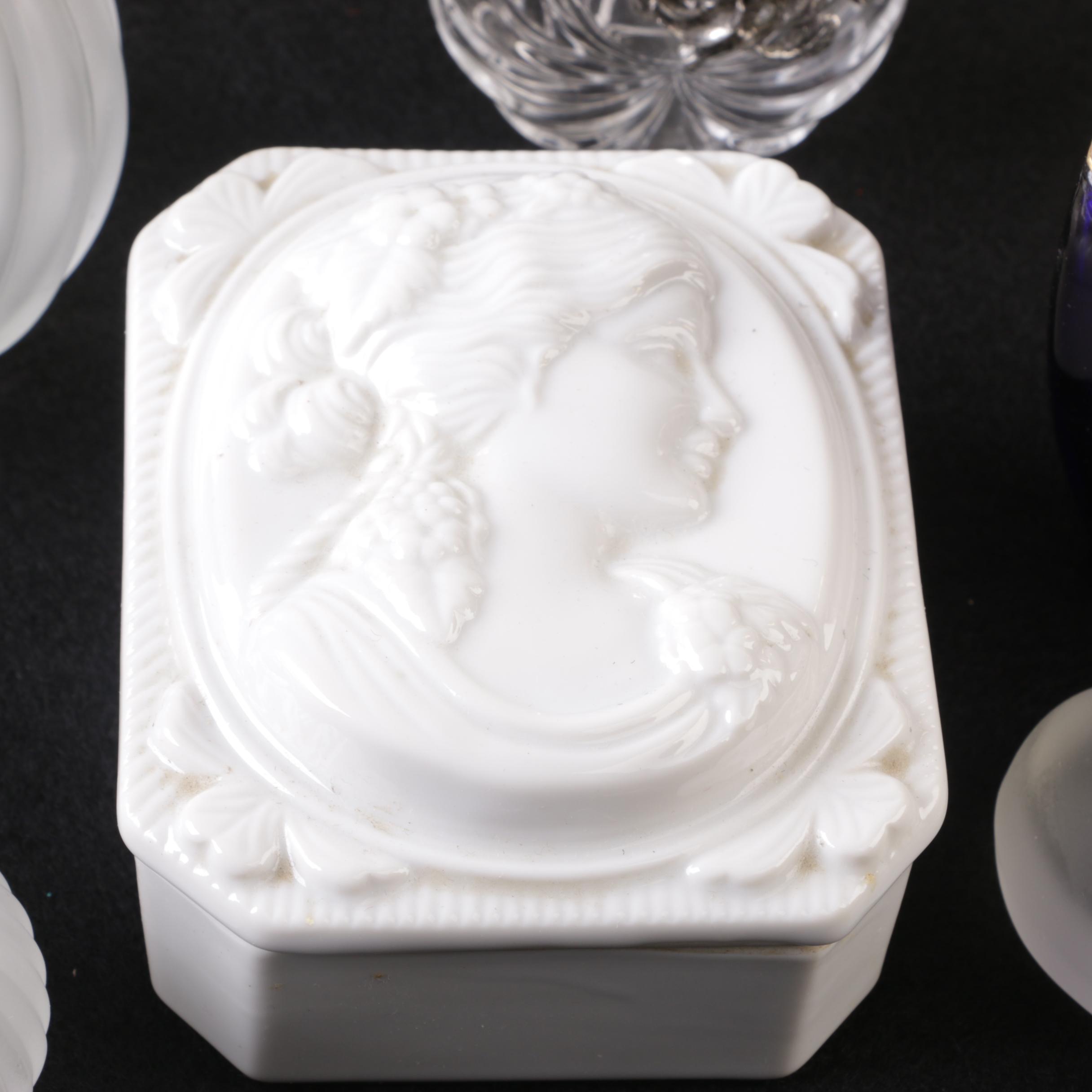 Perfume Bottles Including Avon "Mesmerize"