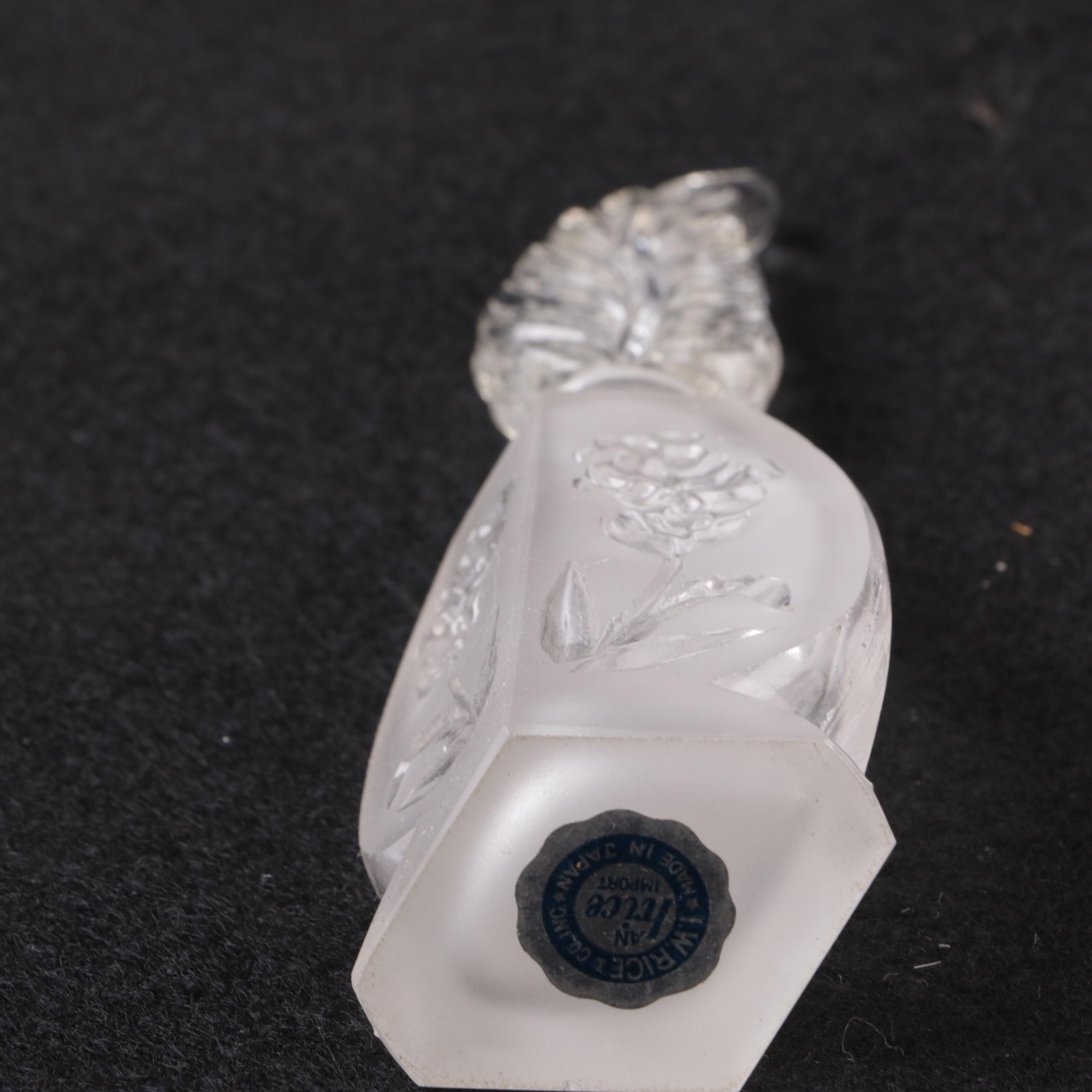 Perfume Bottles Including Avon "Mesmerize"