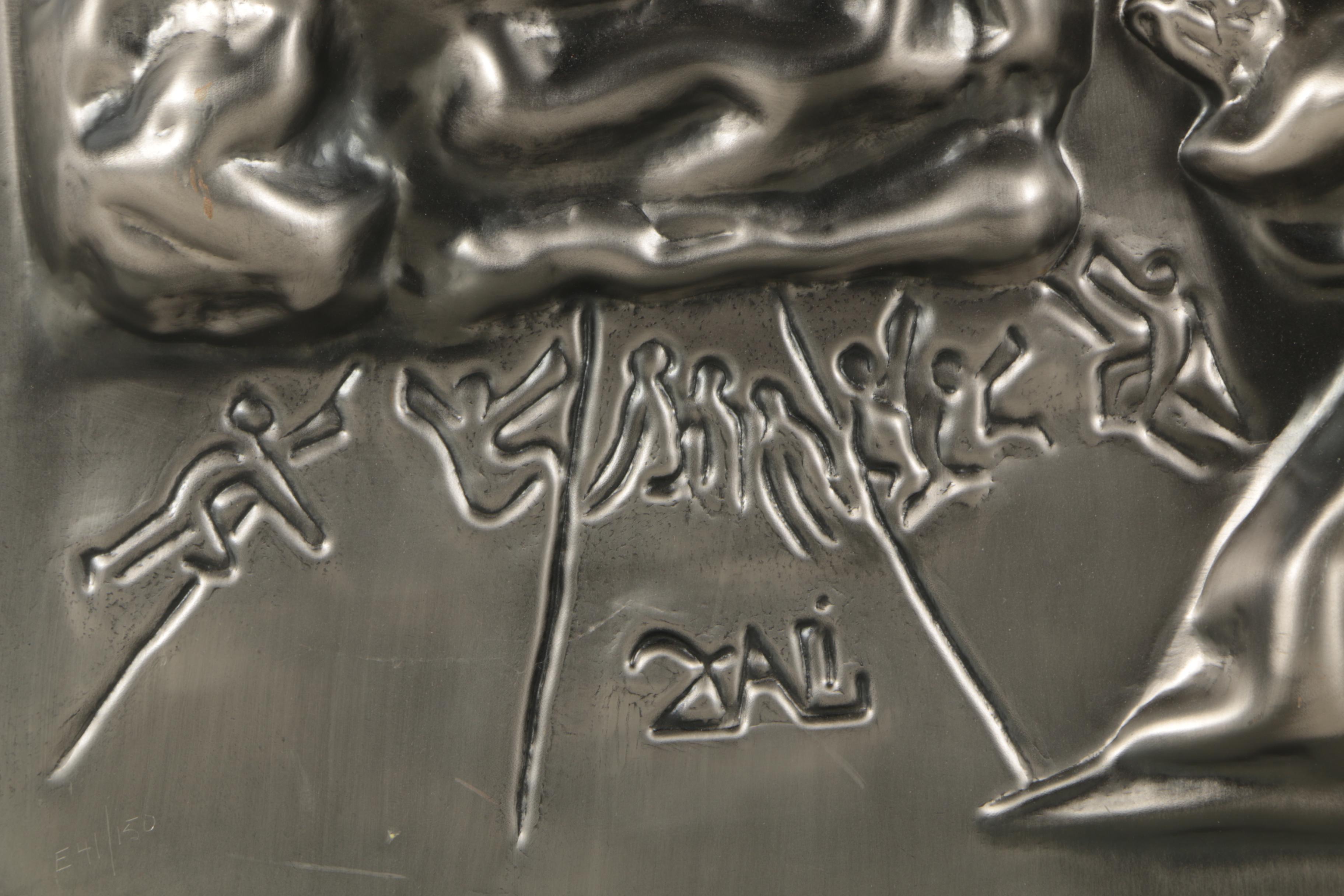 Bas-Relief of Salvador Dali's "The Ten Commandments"