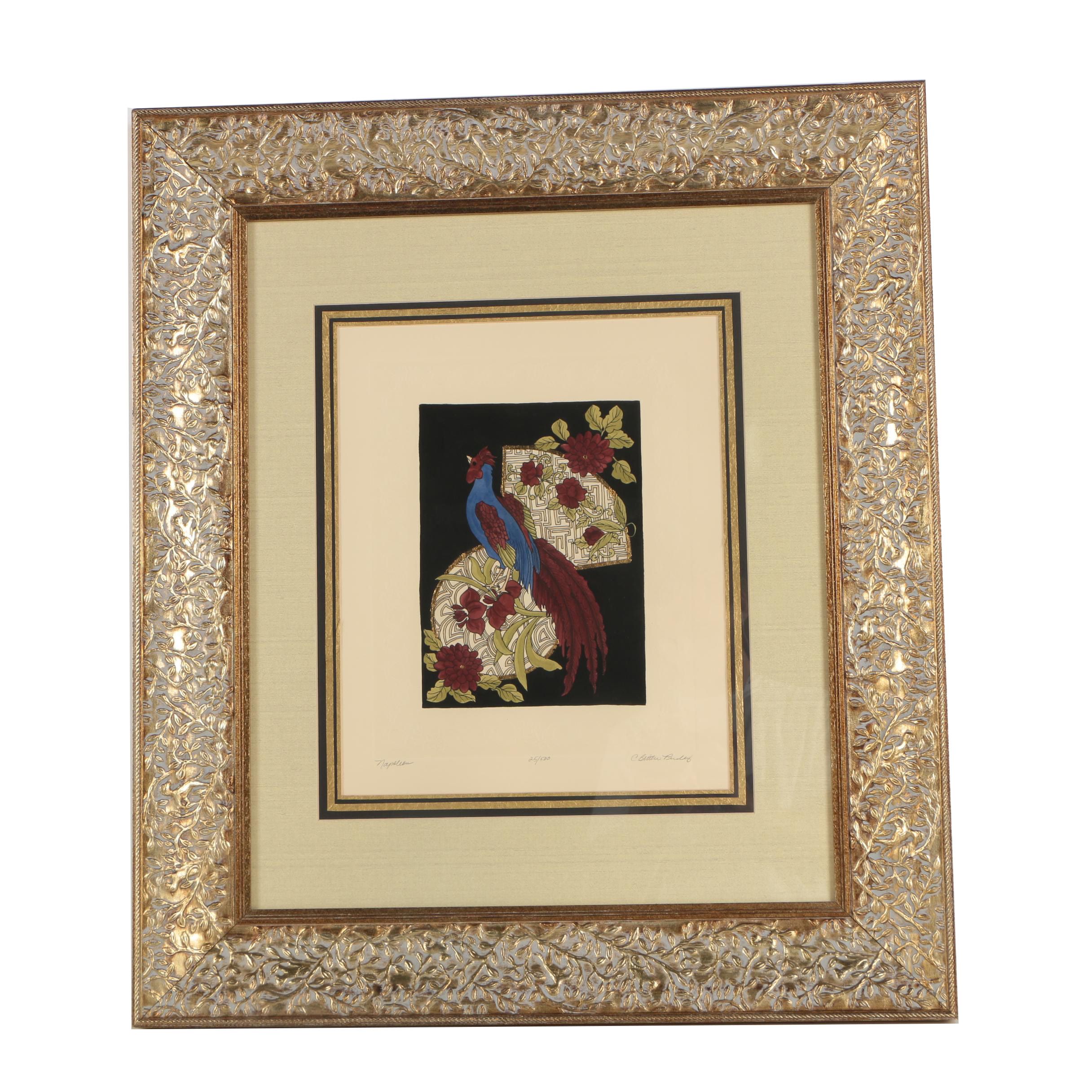 C. Butler Pendley Etching "Napoleon"