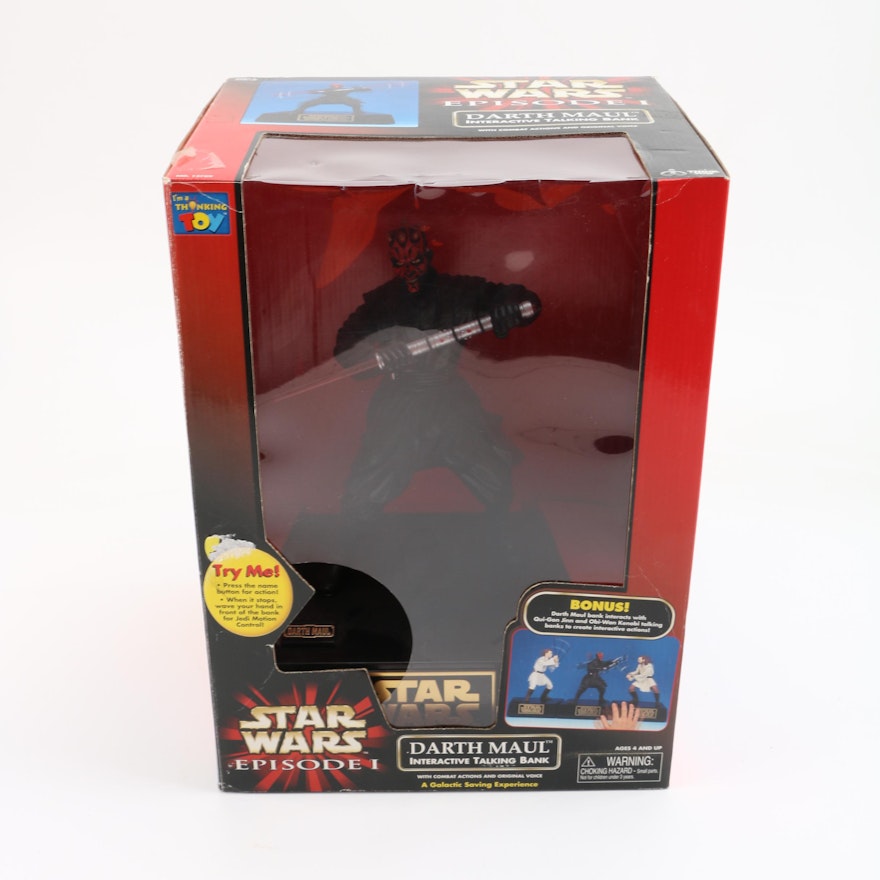 "Star Wars" Darth Maul Interactive Talking Bank