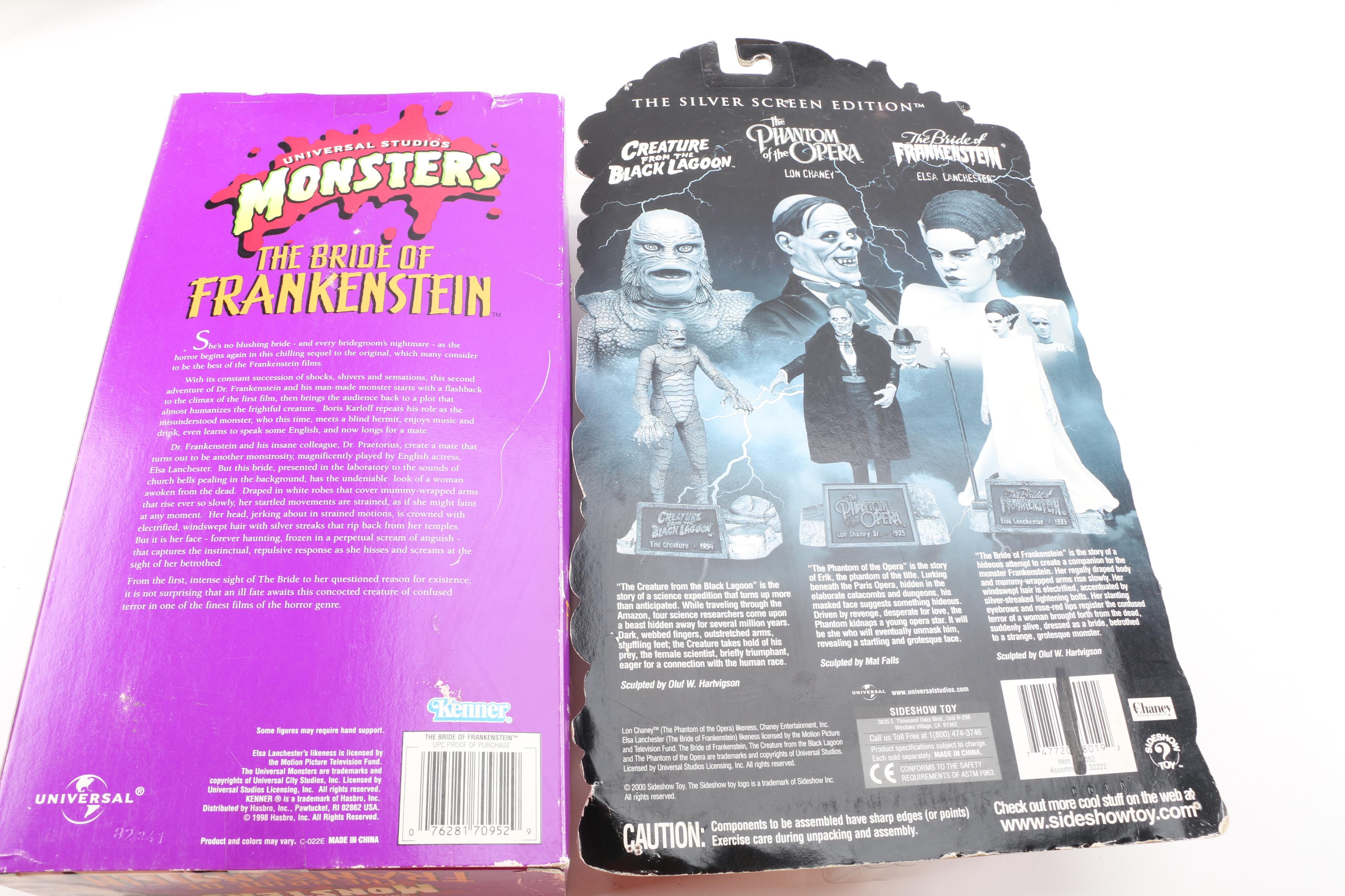 Collectible Movie Monster Action Figures In Packaging