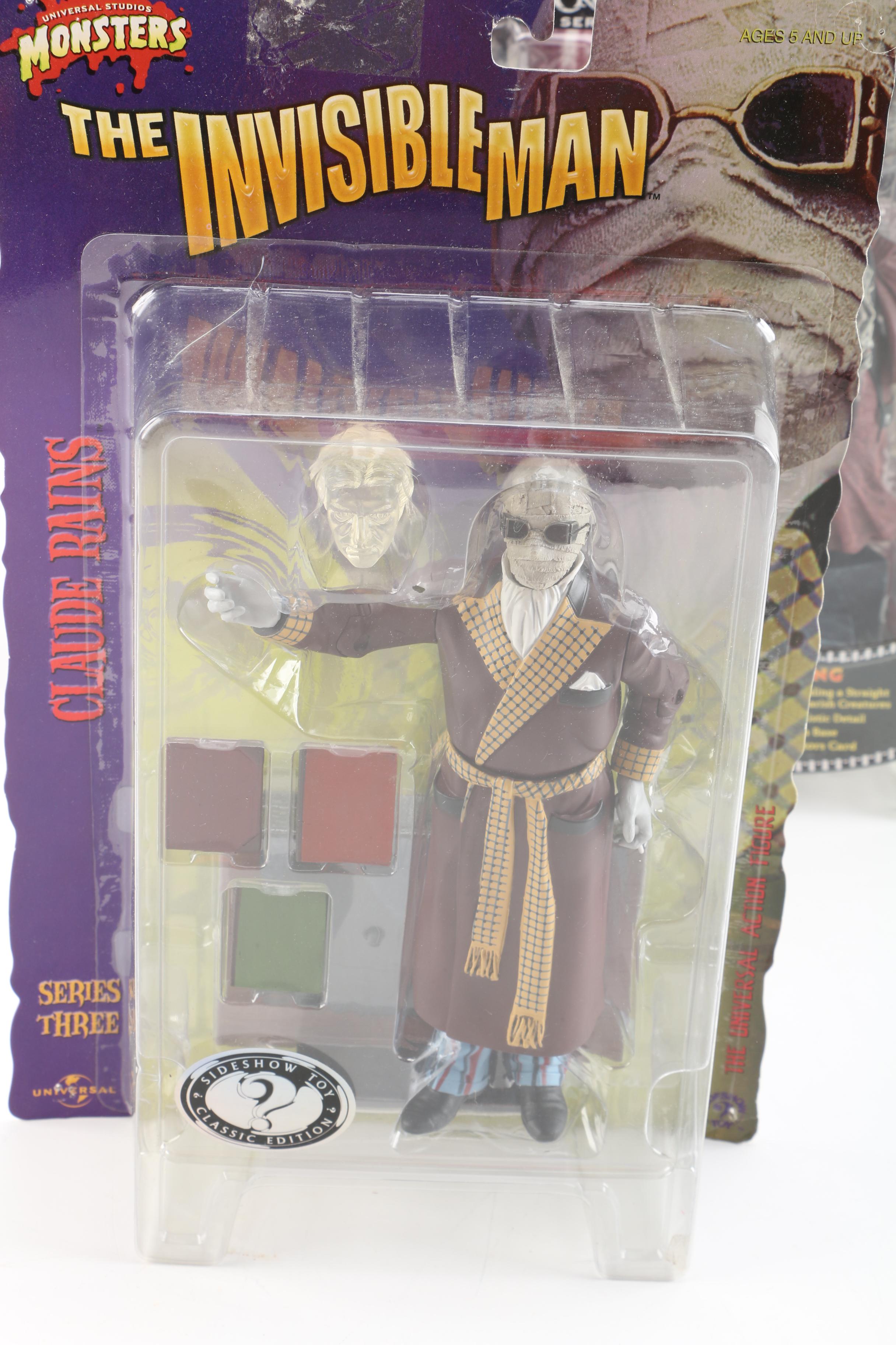 Collectible Movie Monster Action Figures In Packaging