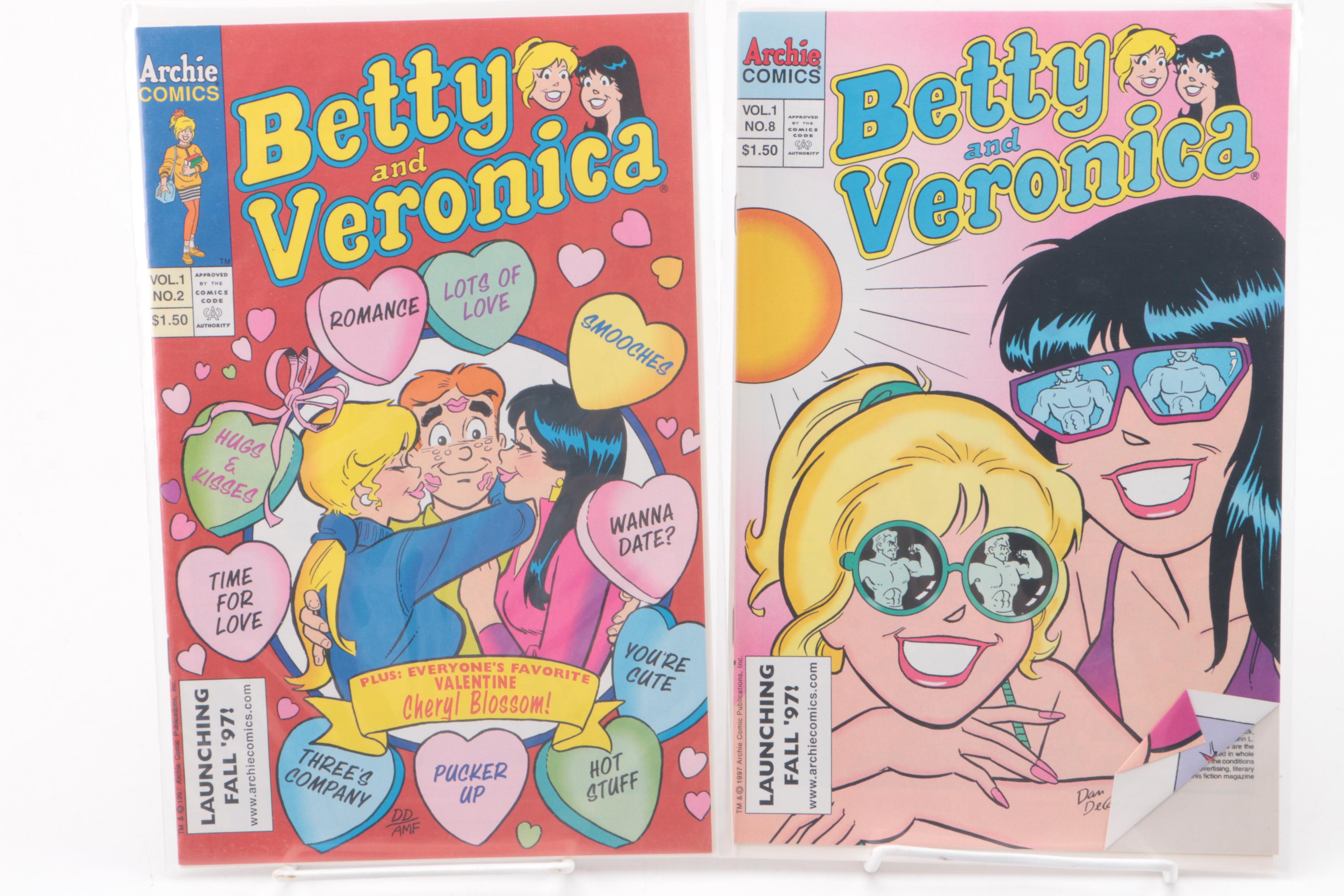 Modern Age Archie Comic Books Including "Archie" and "Veronica"