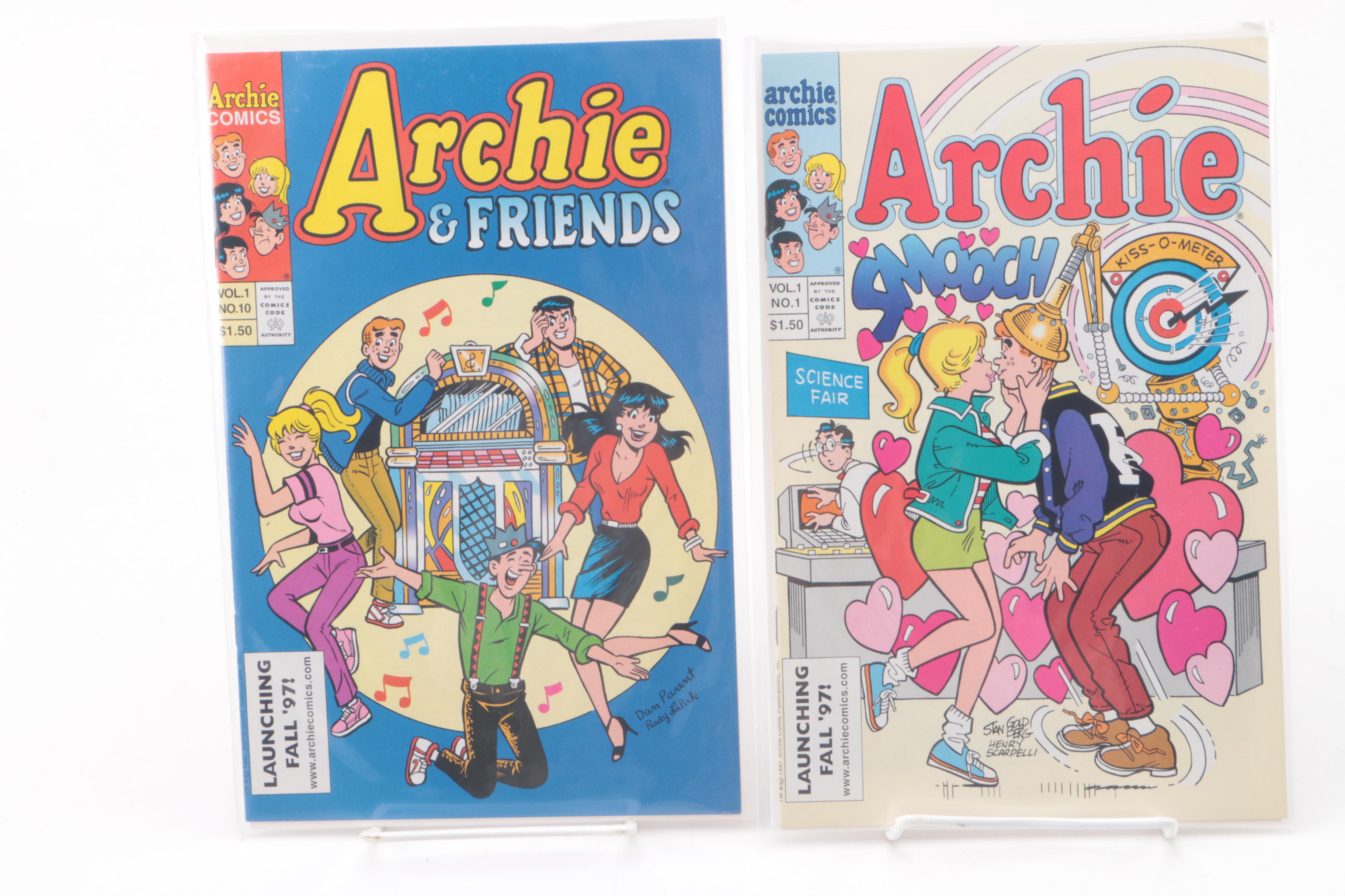 Modern Age Archie Comic Books Including "Archie" and "Veronica"