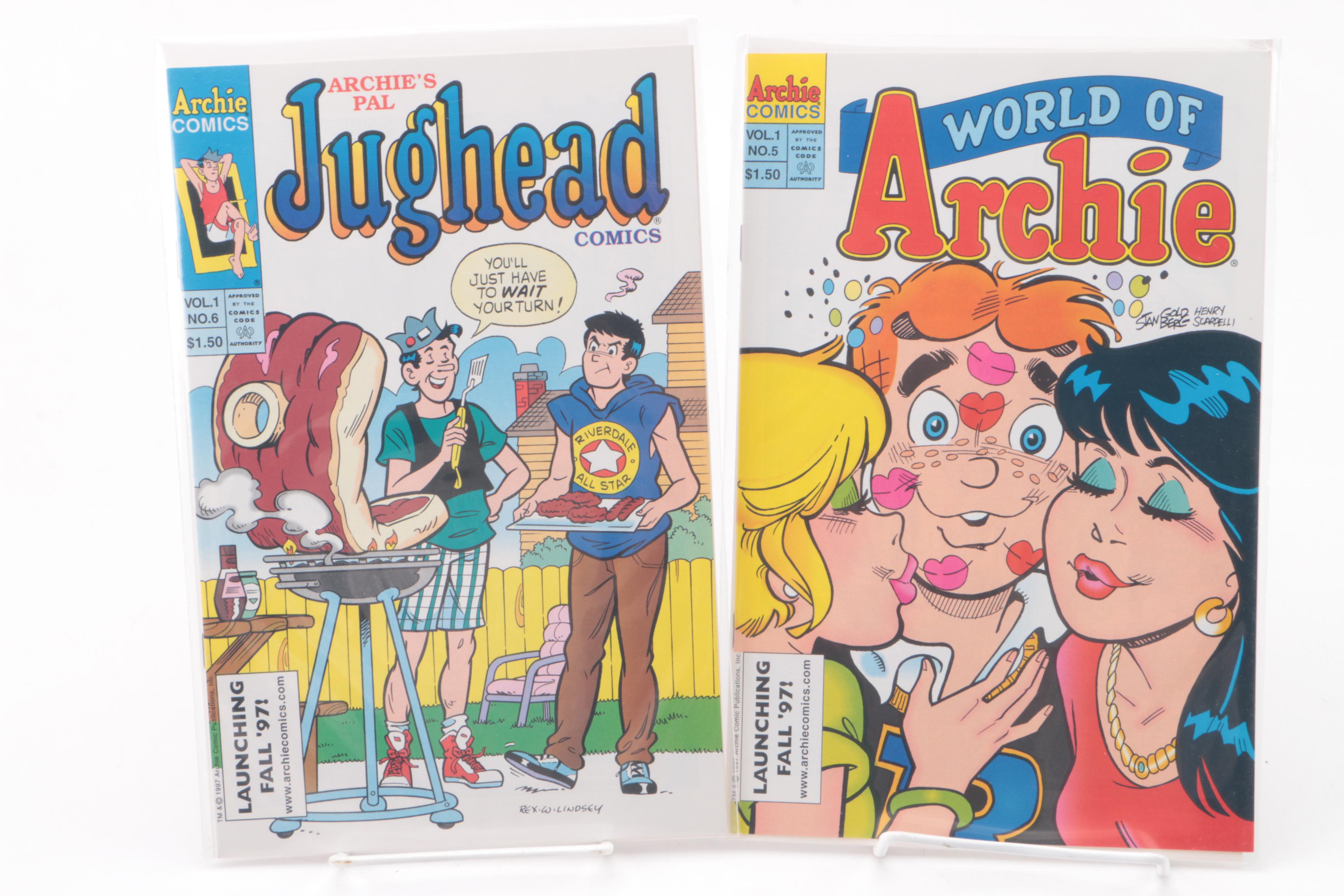 Modern Age Archie Comic Books Including "Archie" and "Veronica"