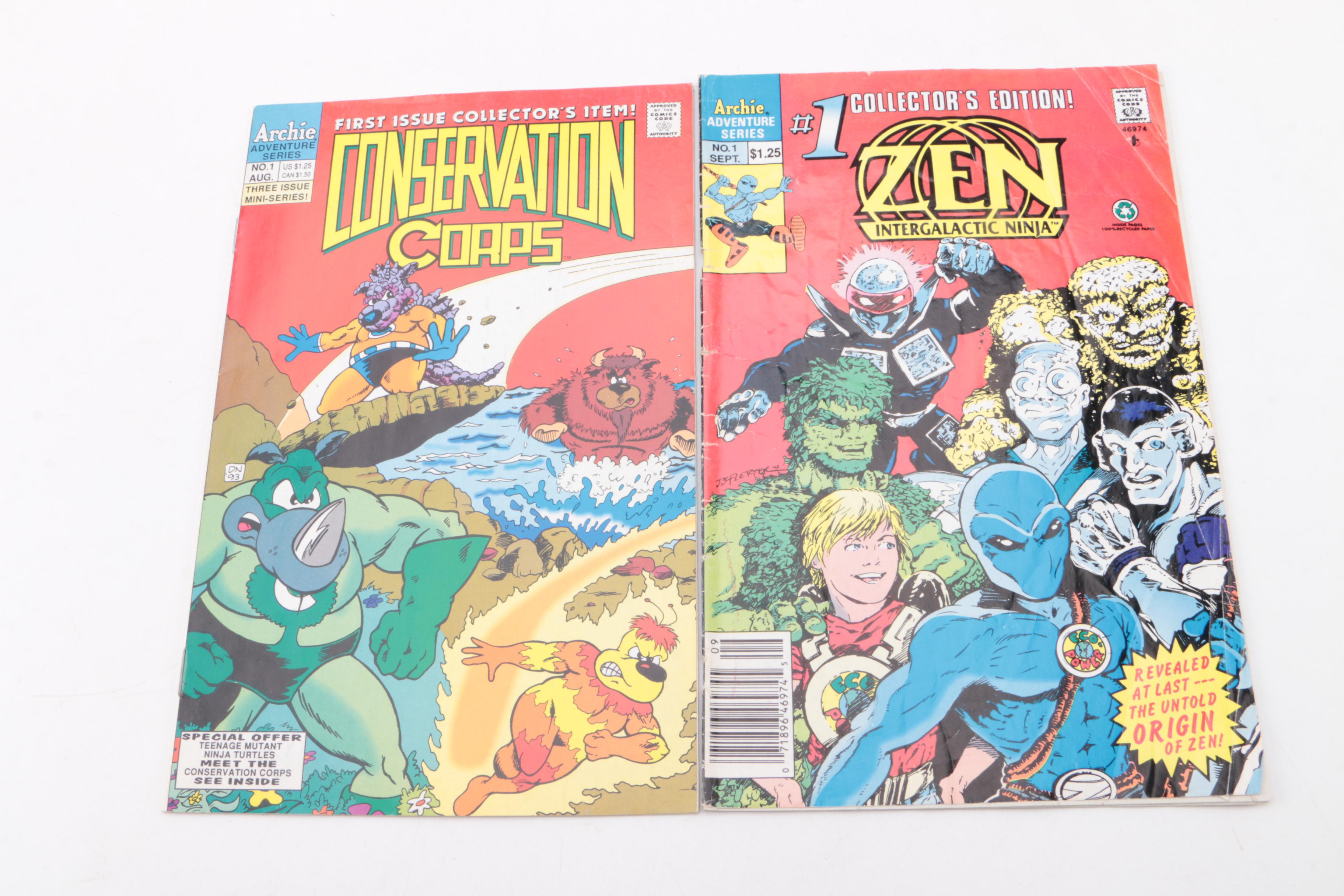 Modern Age Archie Comic Books Including "Archie" and "Veronica"