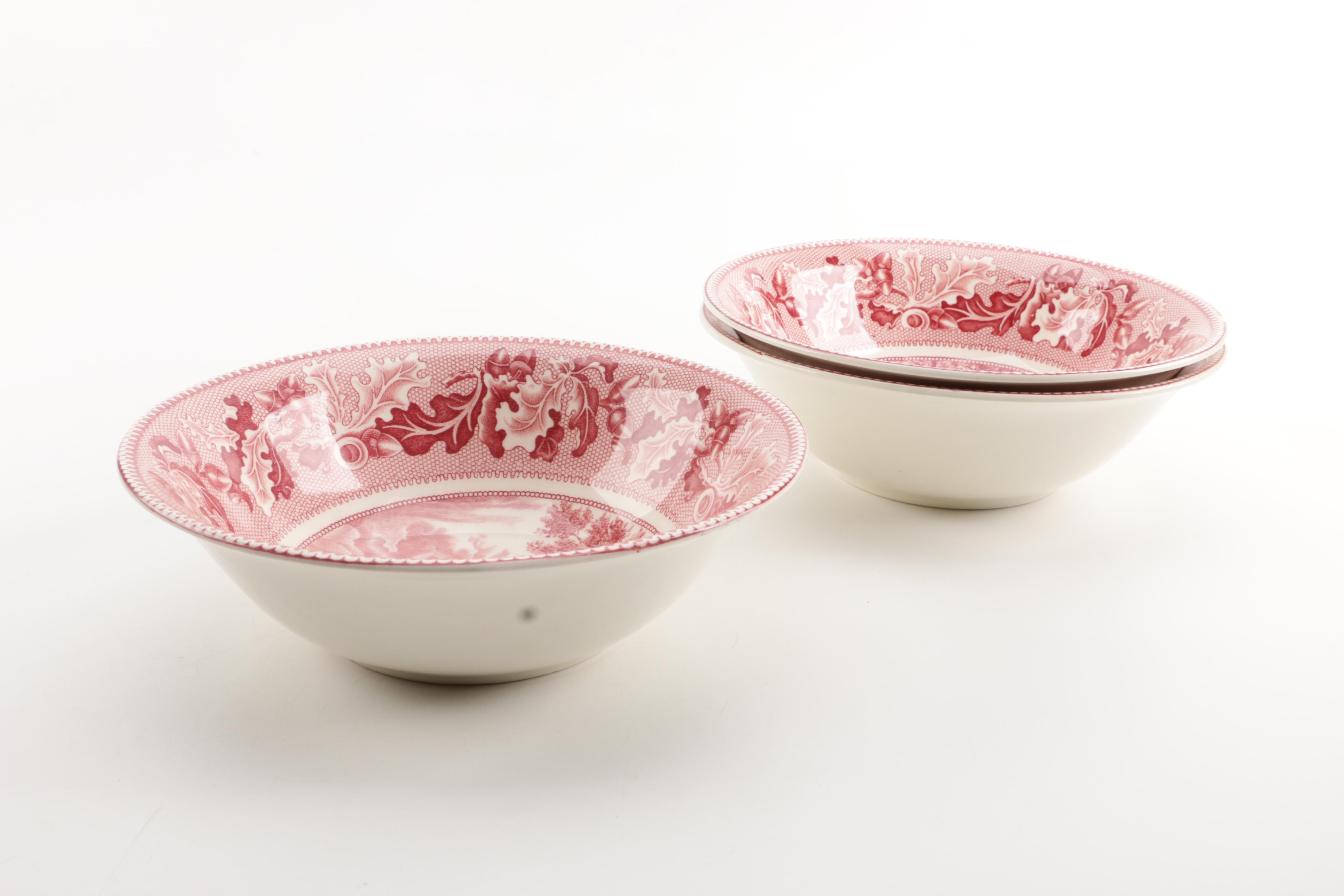 Vintage Johnson Brothers "Historic America" Dinner Service