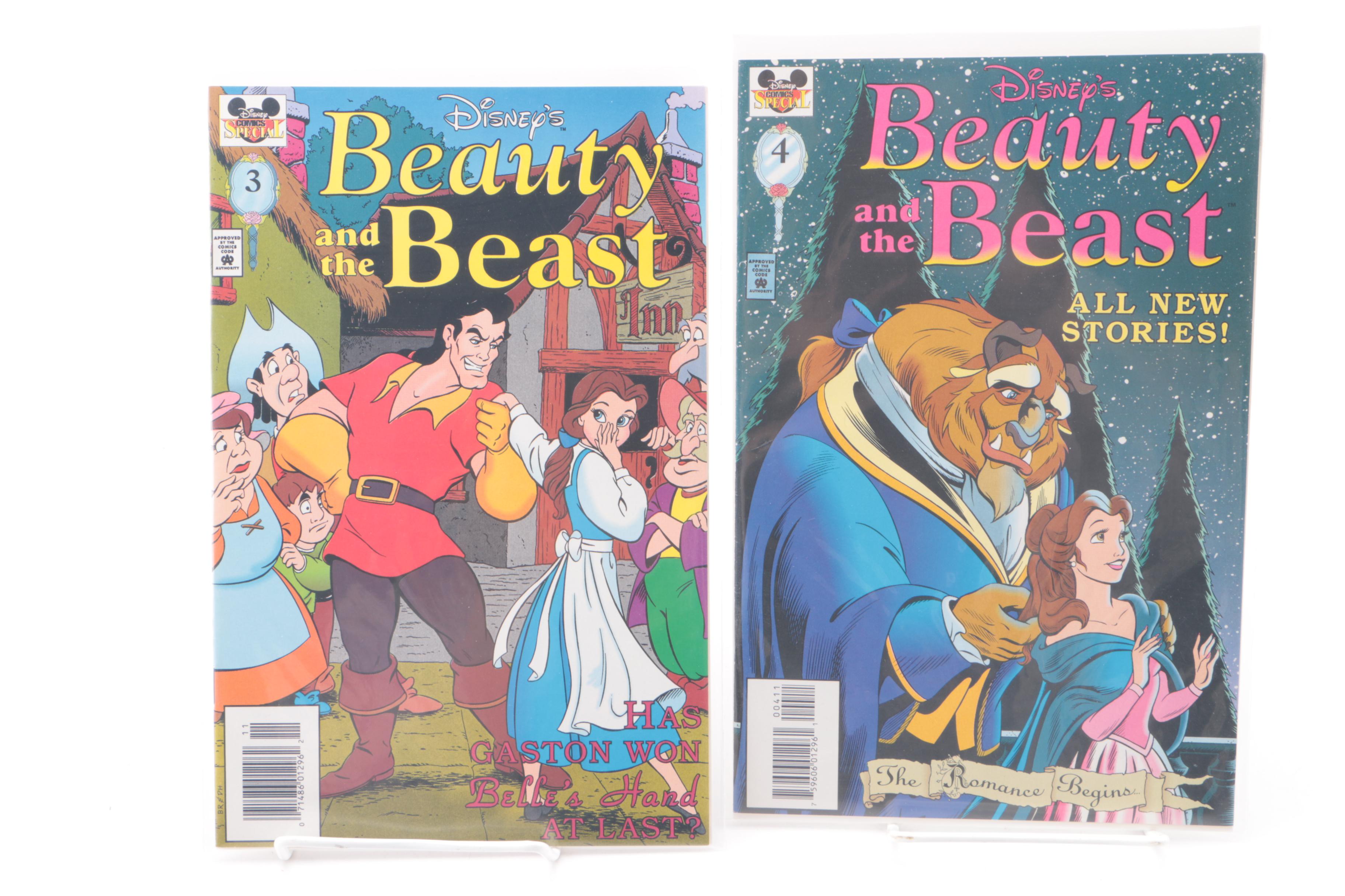 Assorted Disney-Themed Comics Including "Aladdin" and "Mickey Mouse"