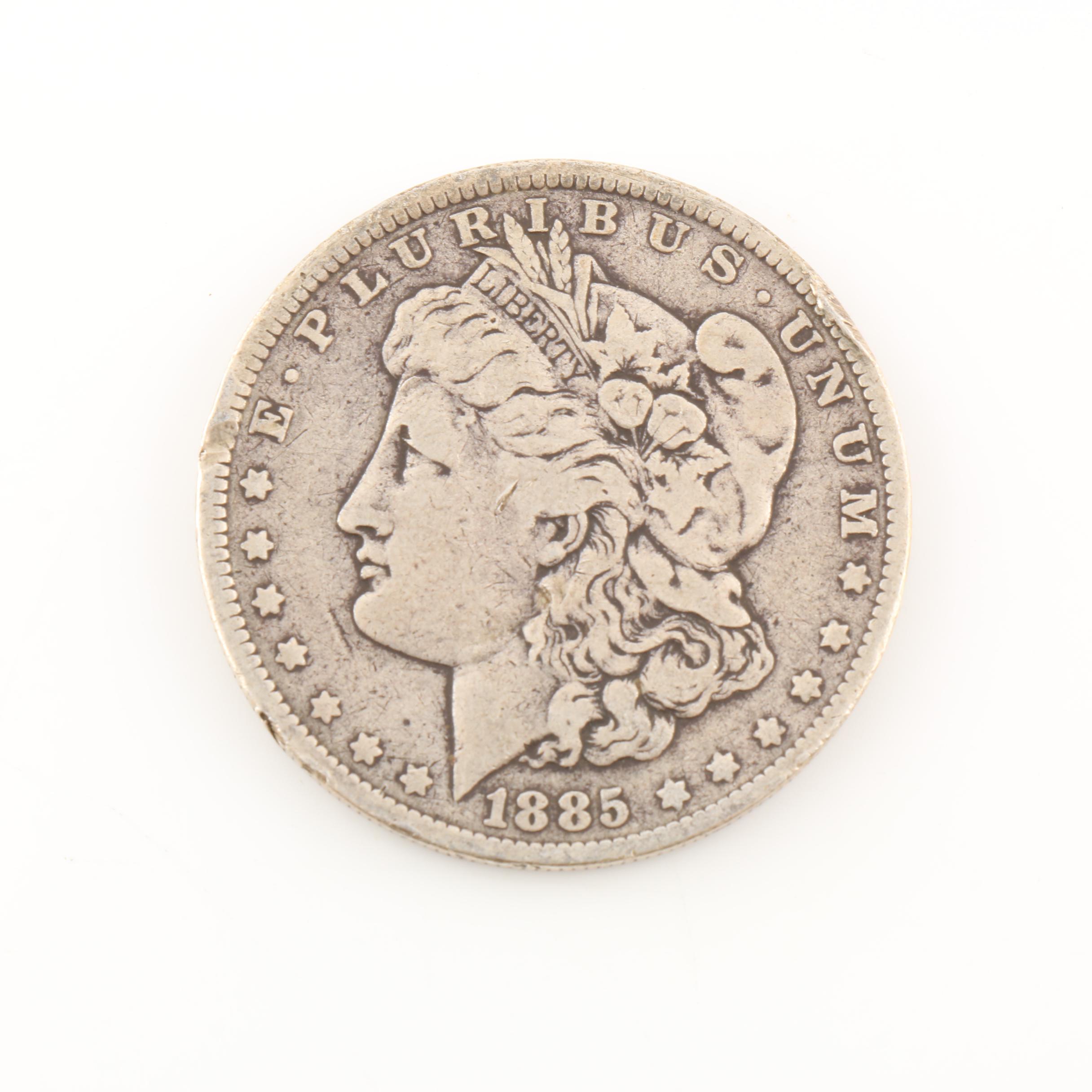 Three Morgan Silver Dollars