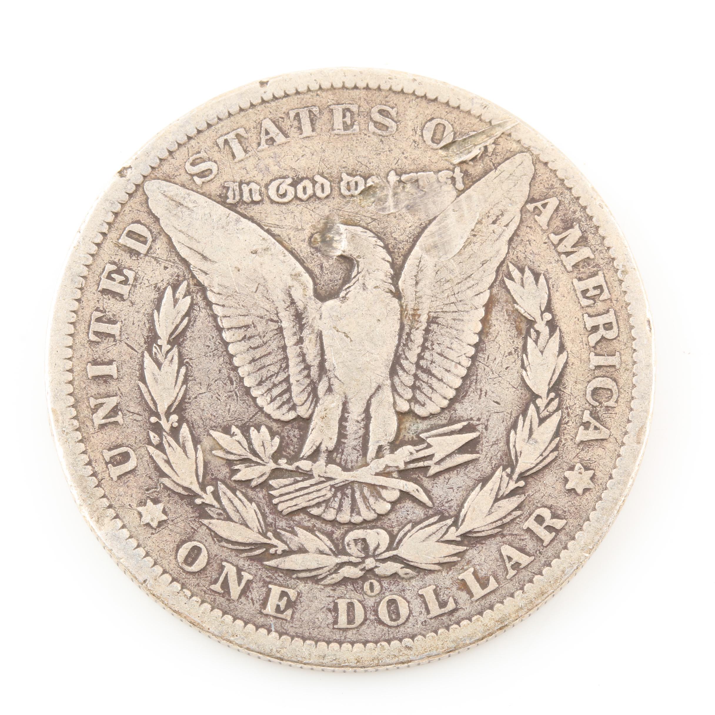 Three Morgan Silver Dollars