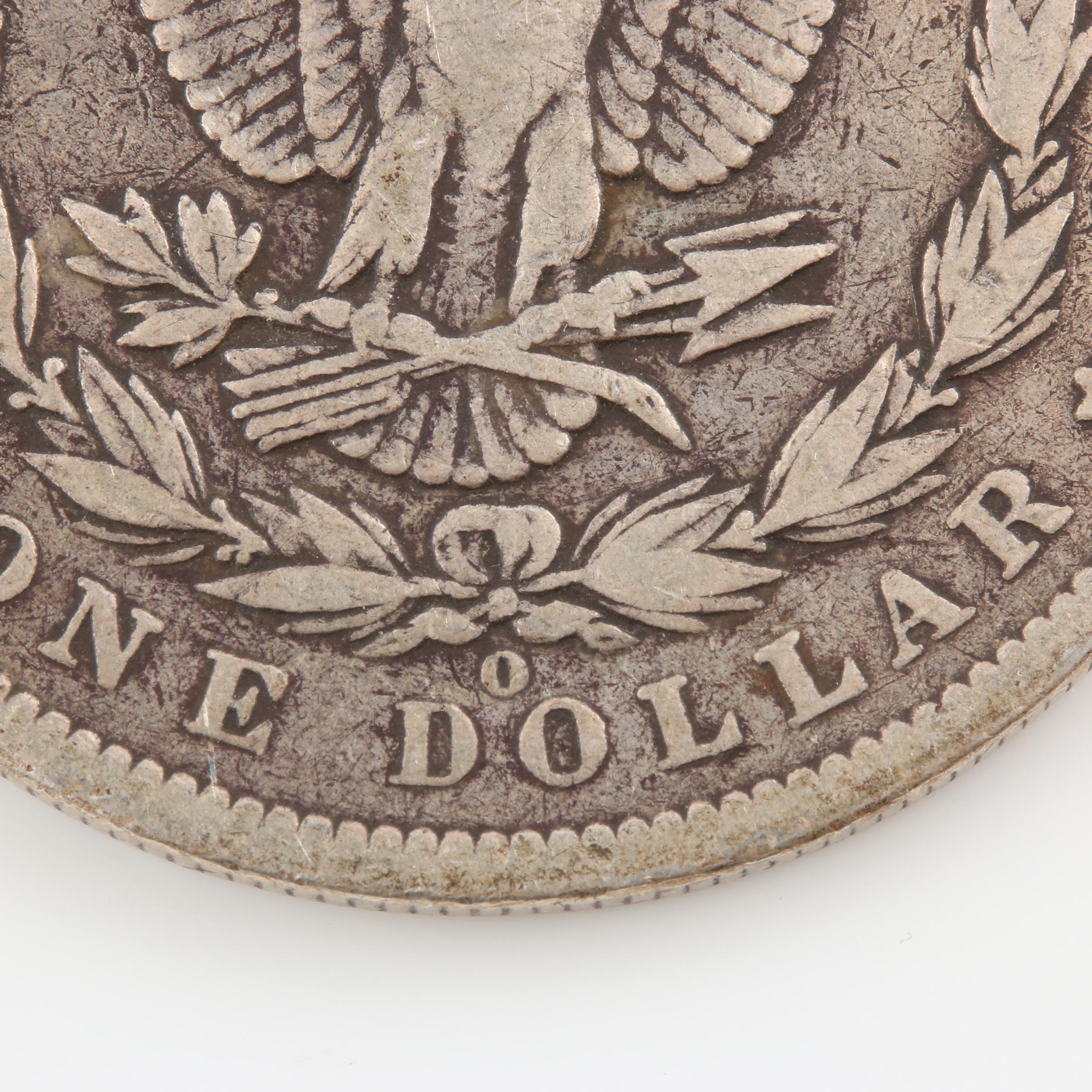 Three Morgan Silver Dollars